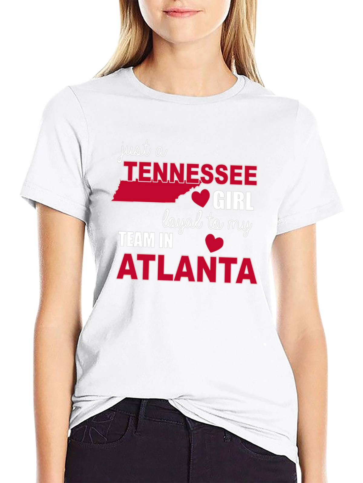 Tennessee Girl Atlanta Team Graphic Tee