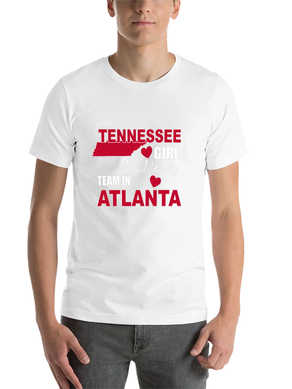 Tennessee Girl Atlanta Team Graphic Tee
