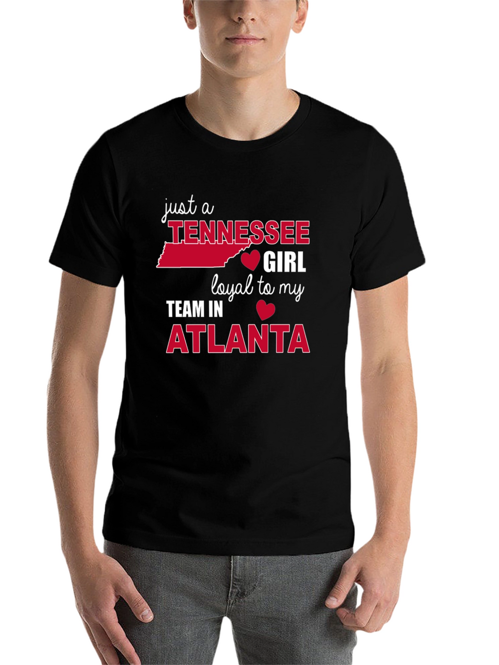 Tennessee Girl Atlanta Team Graphic Tee