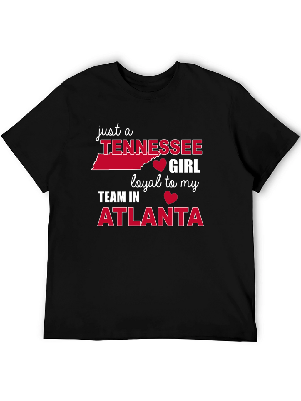 Tennessee Girl Atlanta Team Graphic Tee