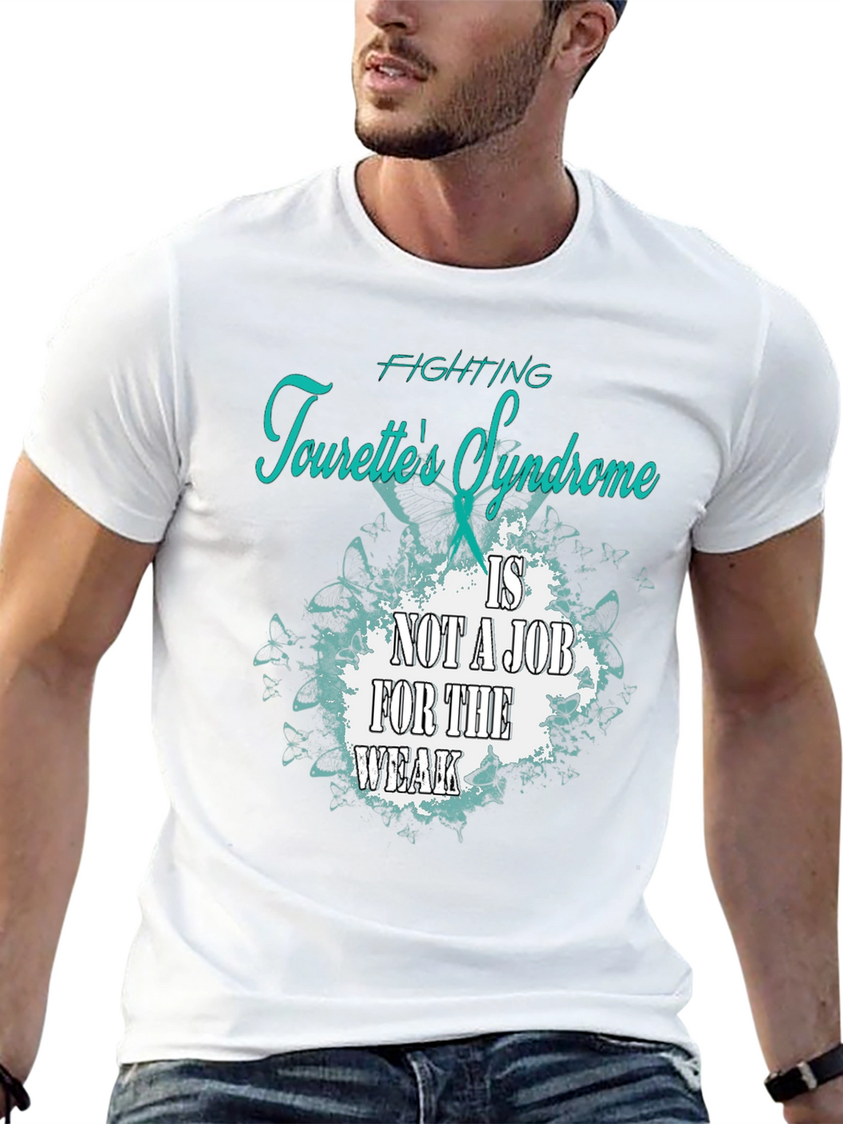 Fighting Tourettes Syndrome Awareness T-Shirt