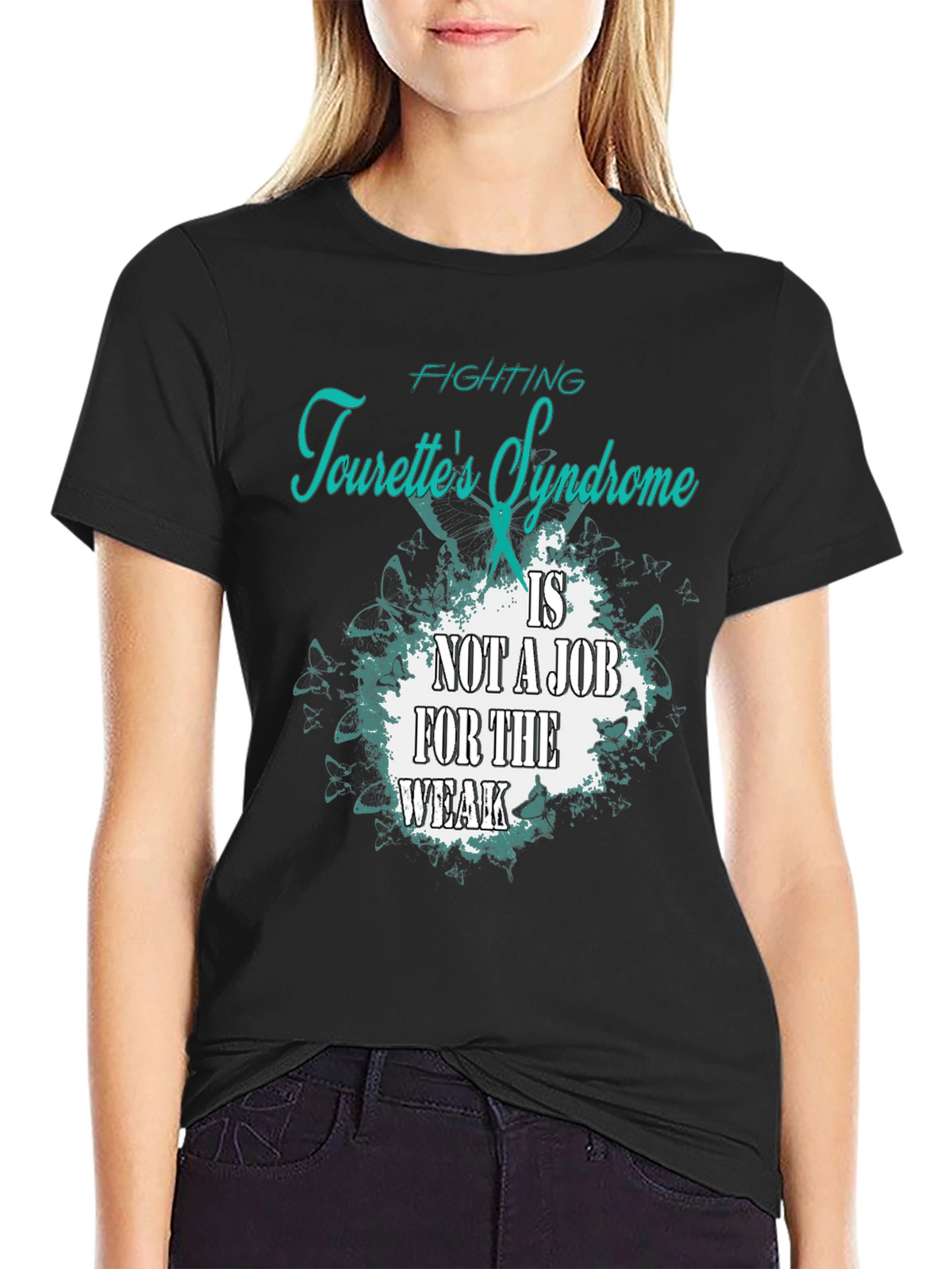 Fighting Tourettes Syndrome Awareness T-Shirt
