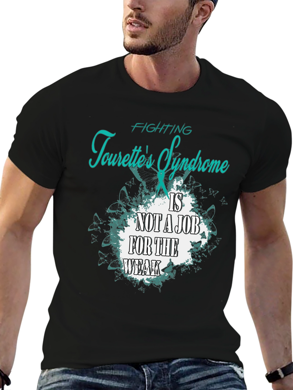 Fighting Tourettes Syndrome Awareness T-Shirt