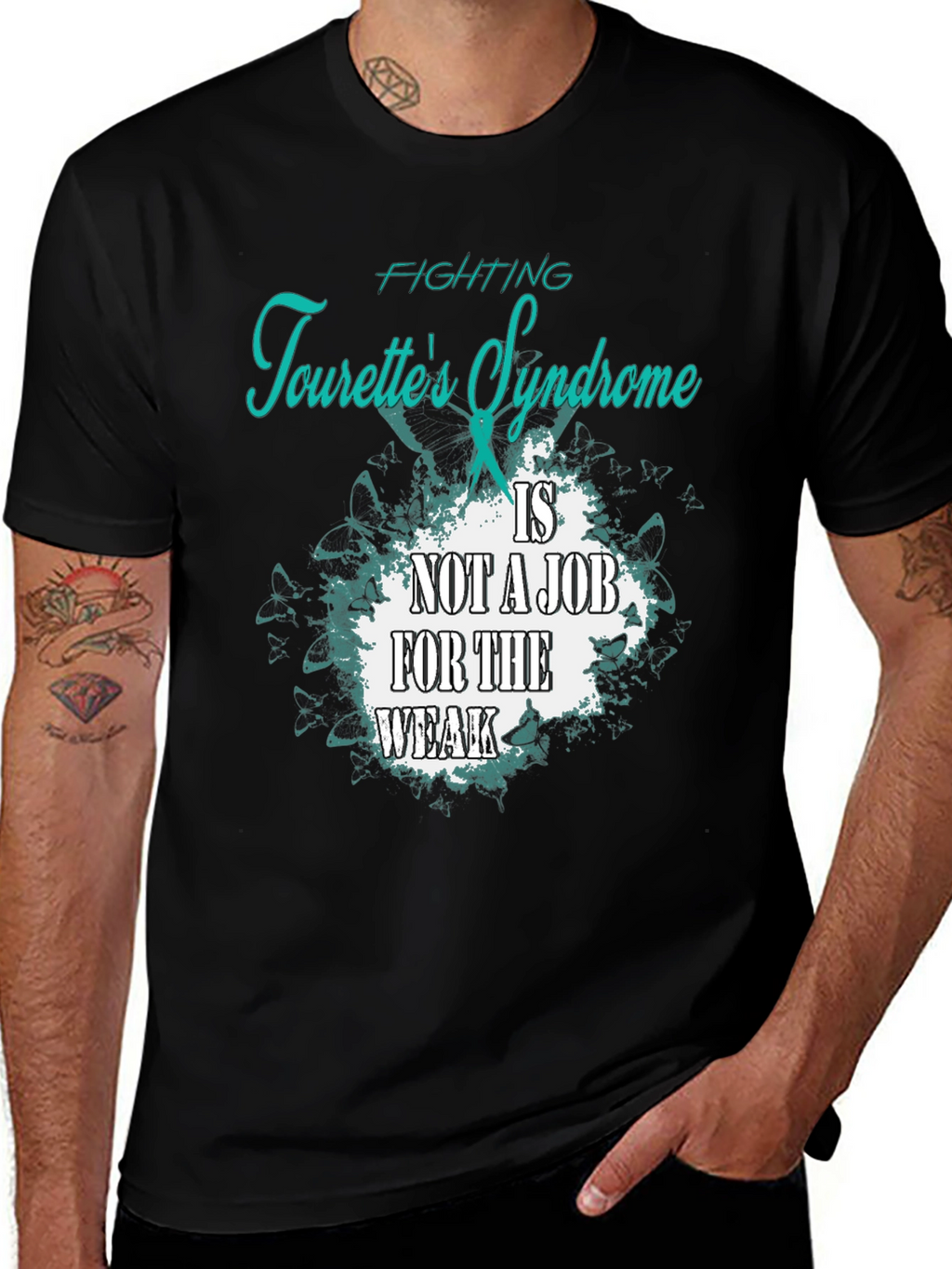 Fighting Tourettes Syndrome Awareness T-Shirt