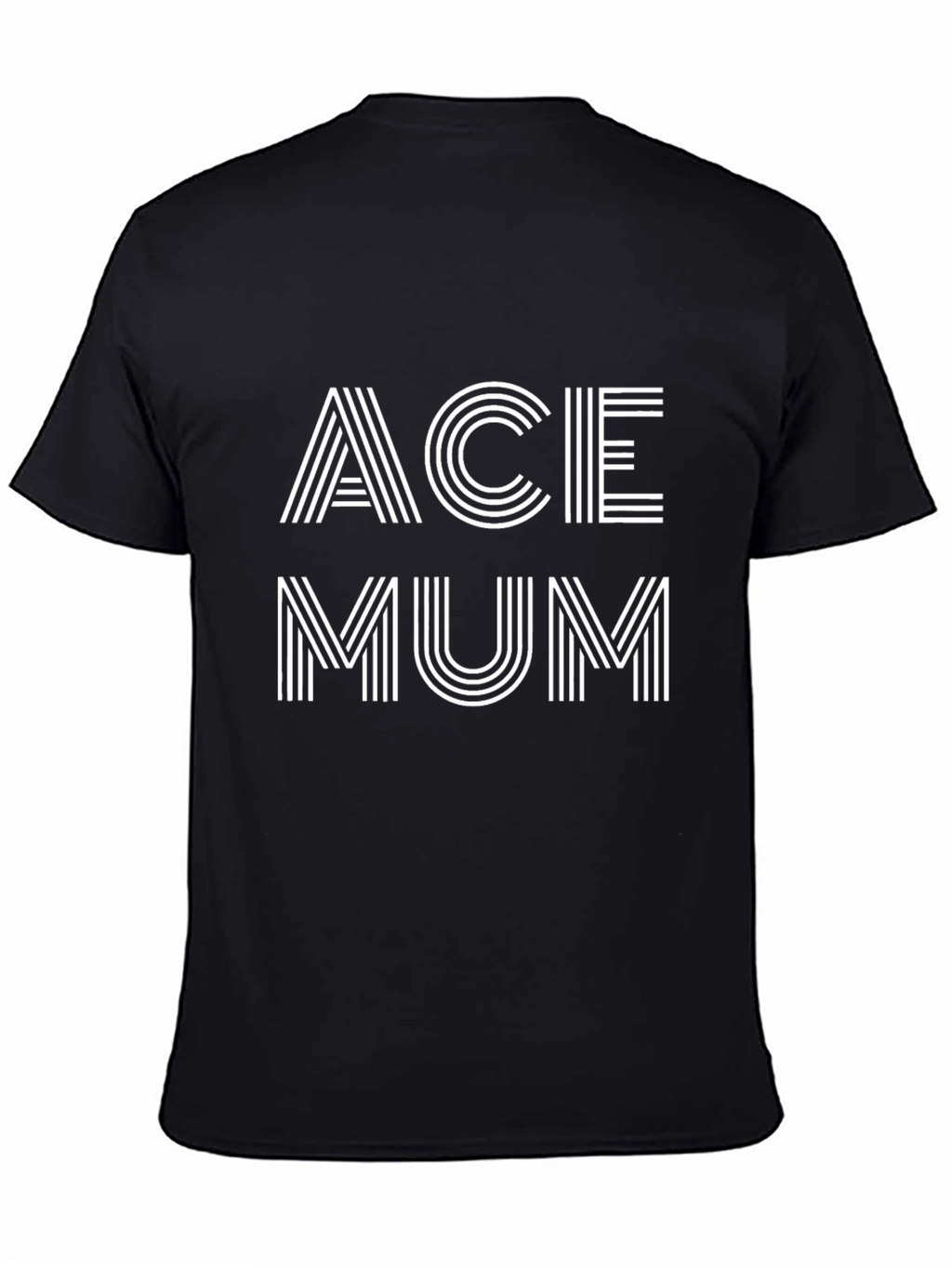 Ace Mum Black Graphic Tee