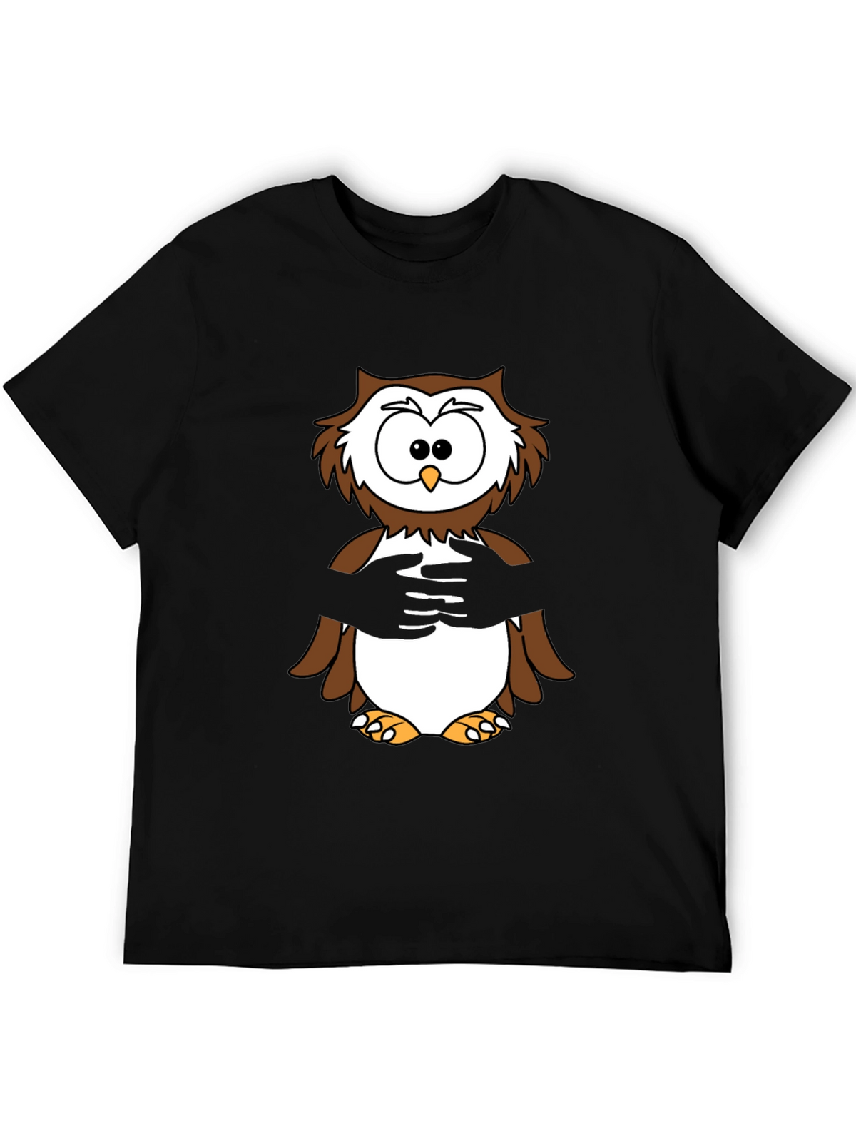 Owl Hug T-Shirt -  Cozy & Fun Design