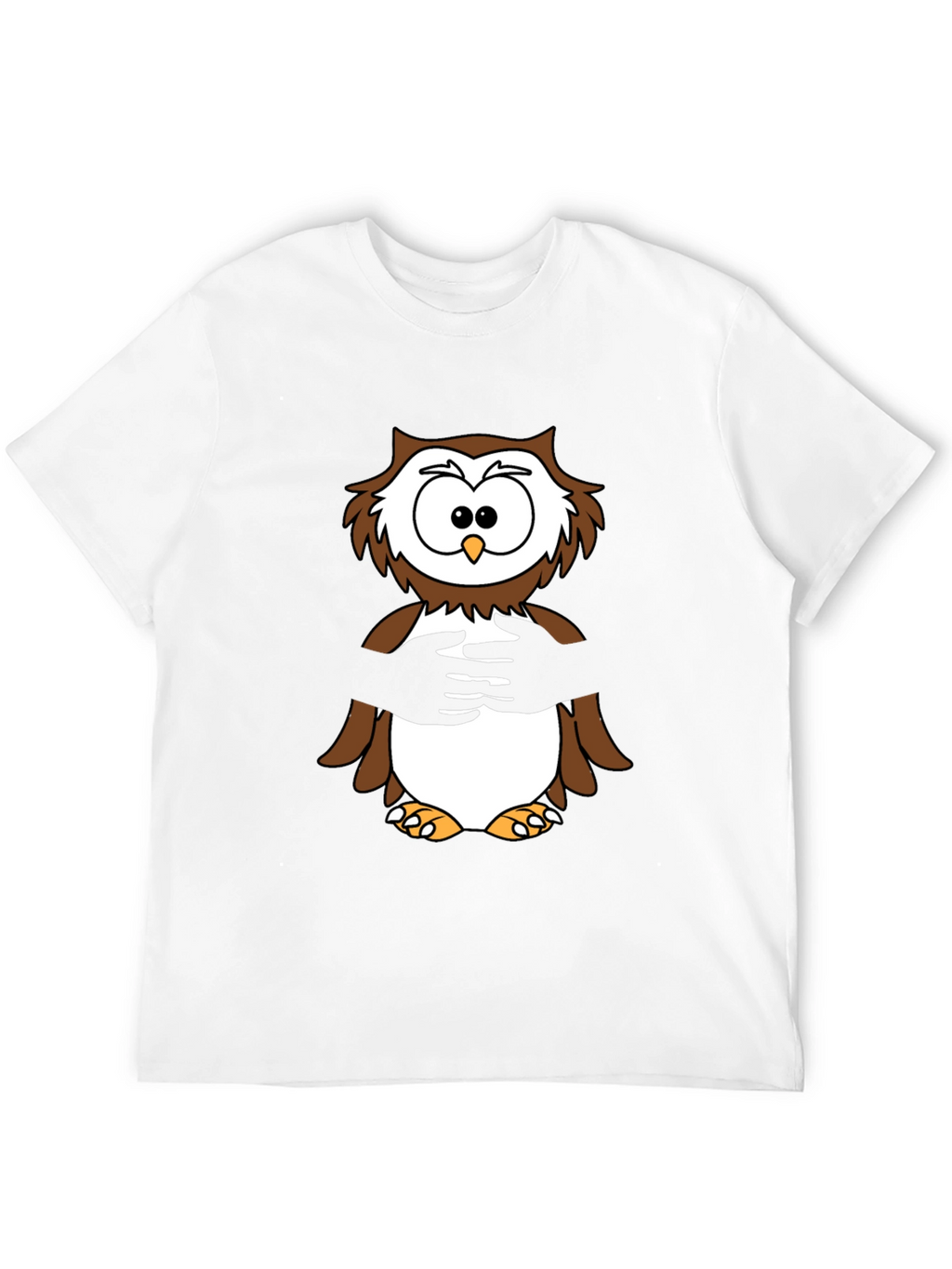 Owl Hug T-Shirt -  Cozy & Fun Design