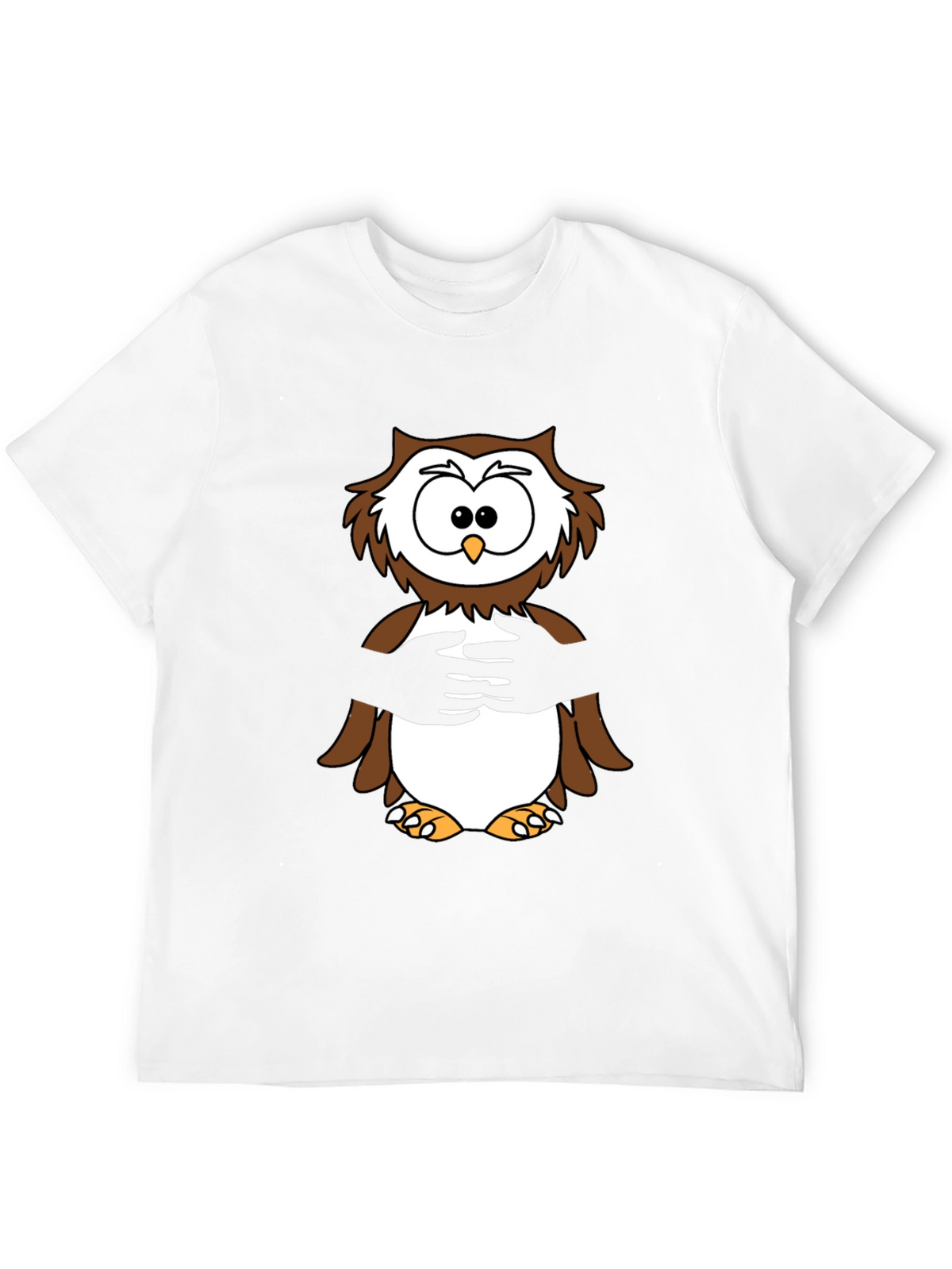 Owl Hug T-Shirt -  Cozy & Fun Design