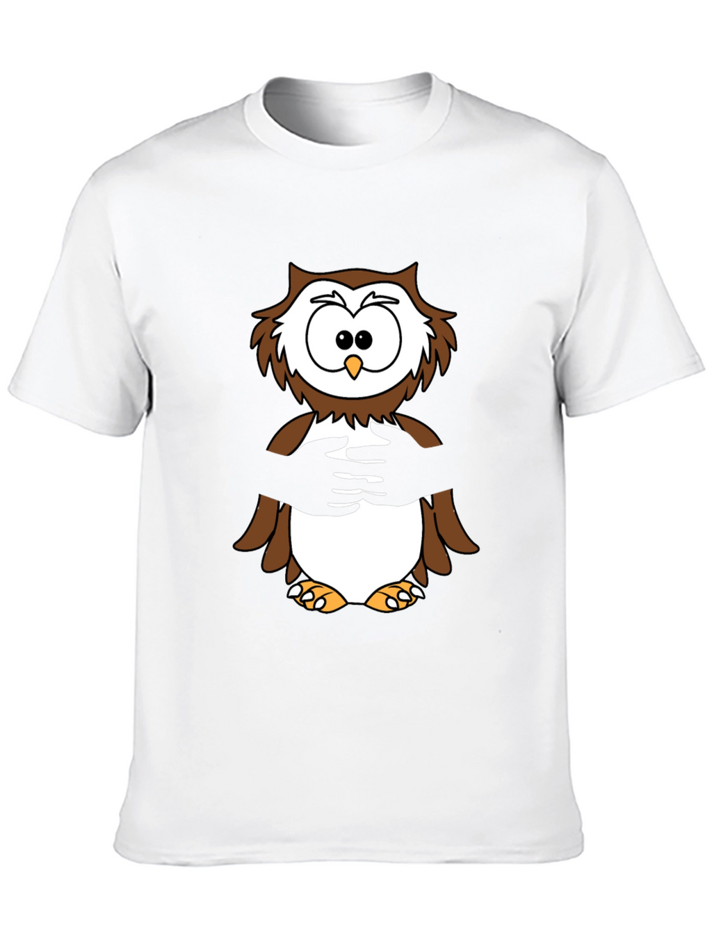 Owl Hug T-Shirt -  Cozy & Fun Design