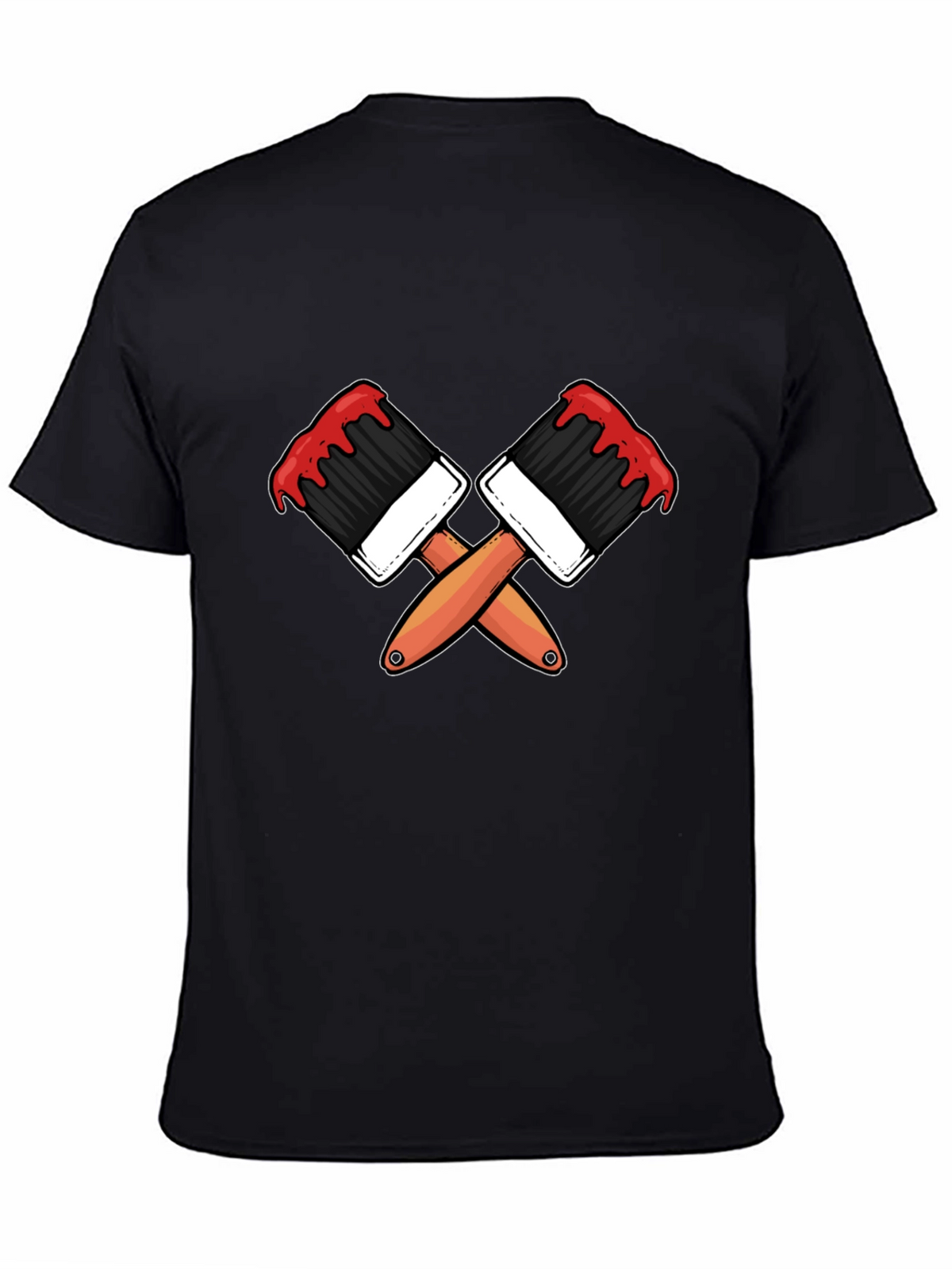 Paint Brush Graphic Tee - Artist Apparel