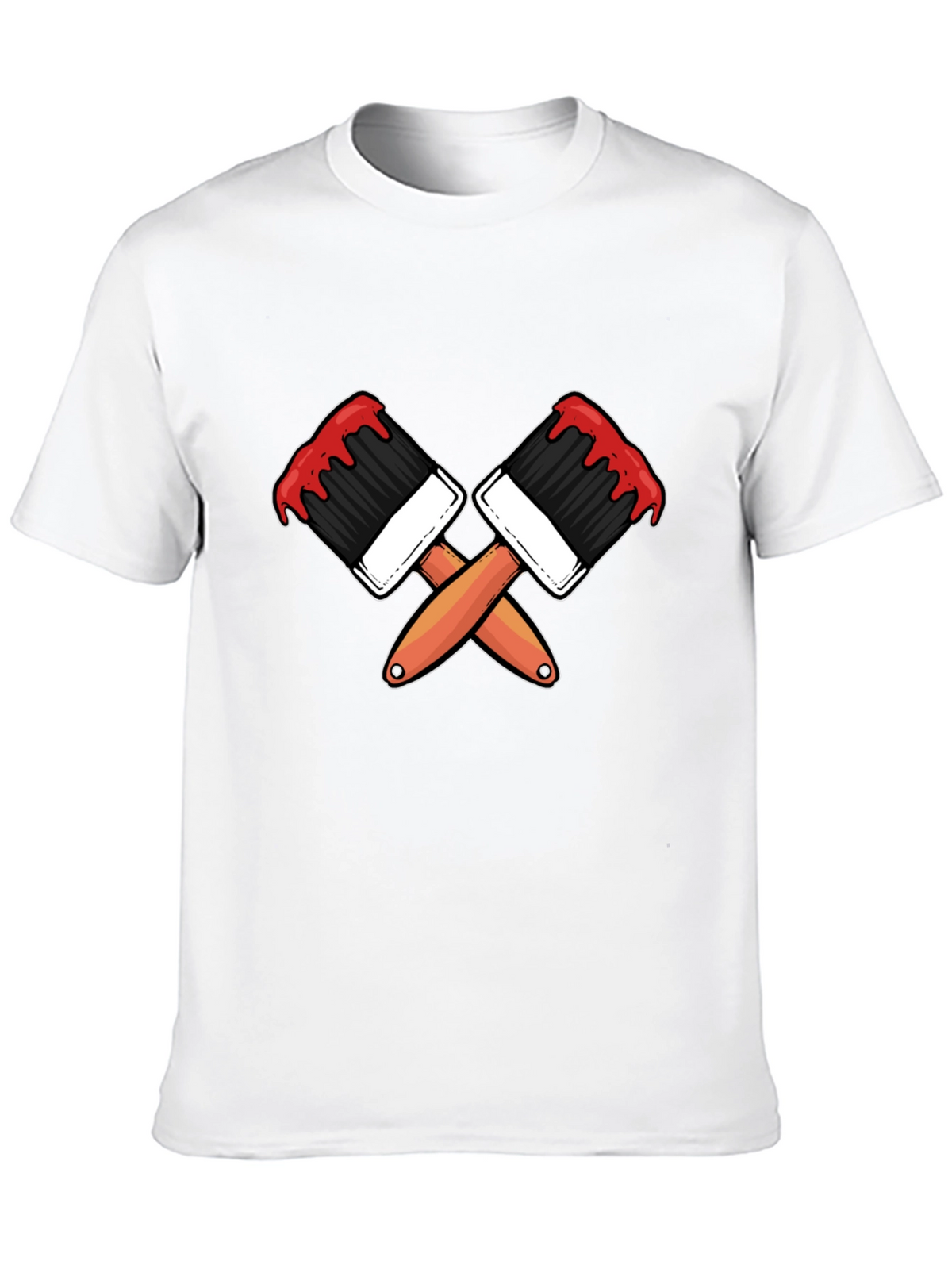 Paint Brush Graphic Tee - Artist Apparel