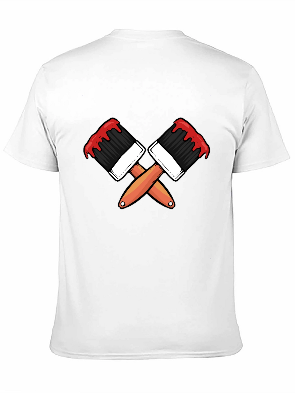 Paint Brush Graphic Tee - Artist Apparel