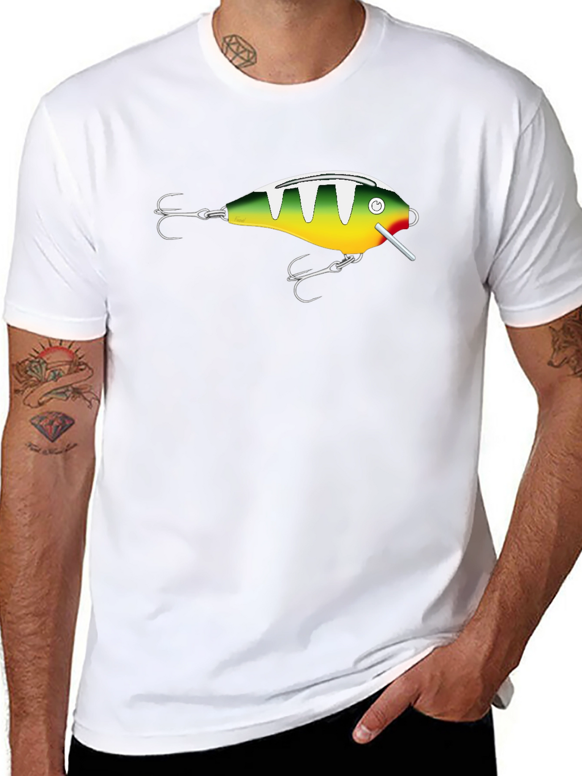 Fishing Lure Graphic Tee - Anglers Style