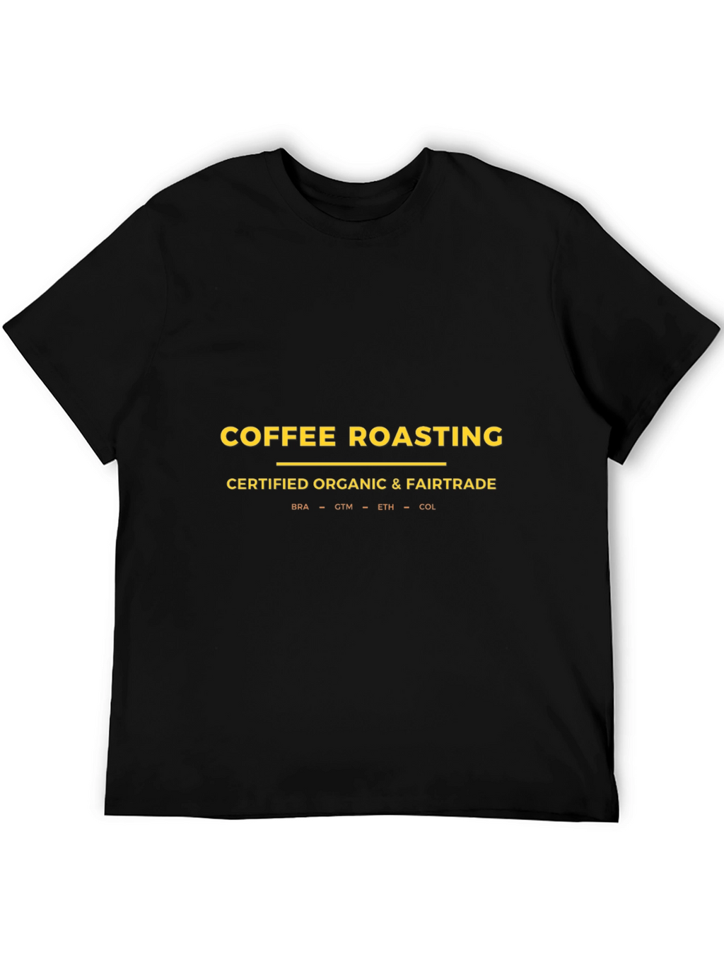Coffee Roasting Certified Organic & Fairtrade T-Shirt