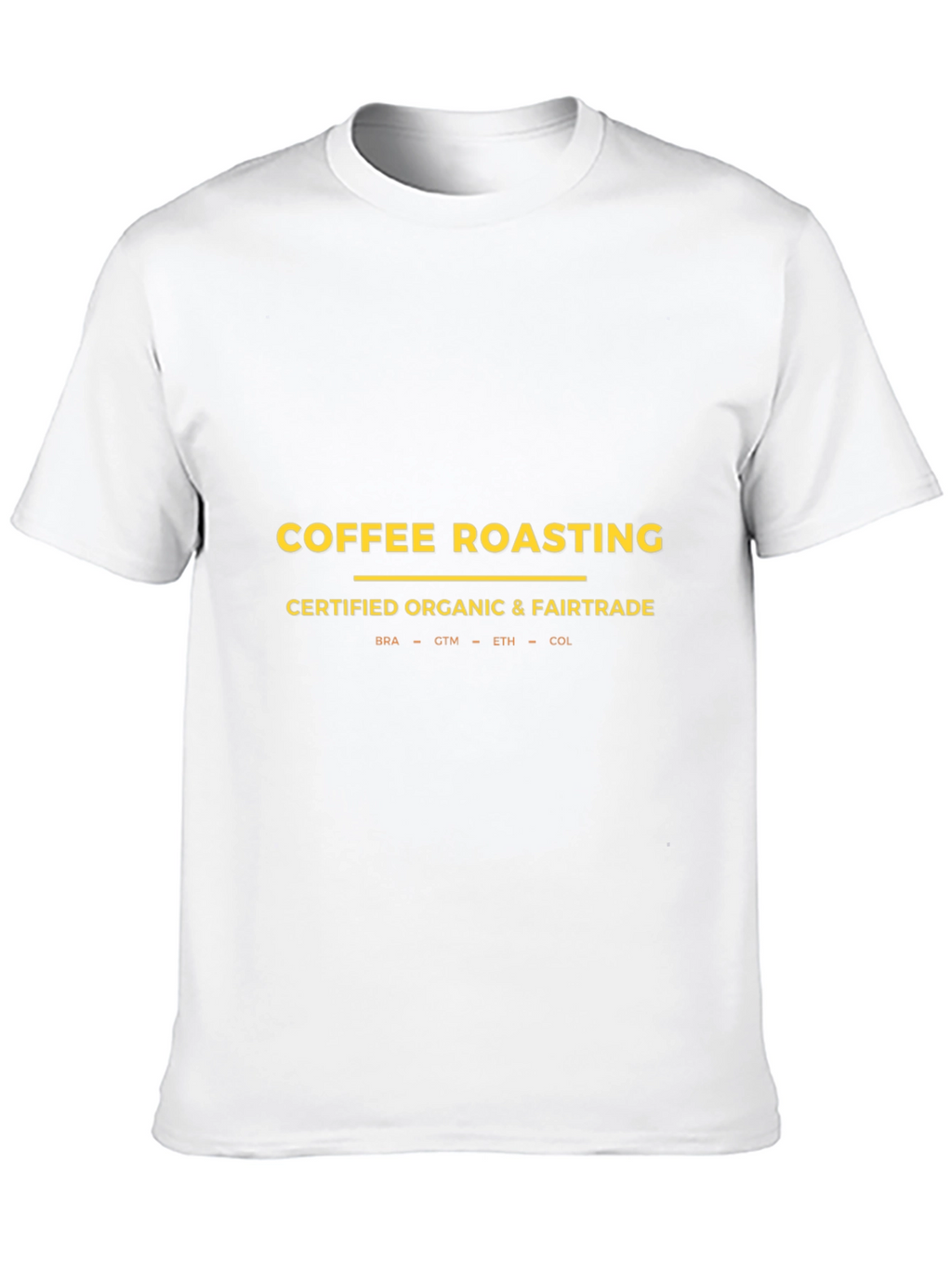 Coffee Roasting Certified Organic & Fairtrade T-Shirt