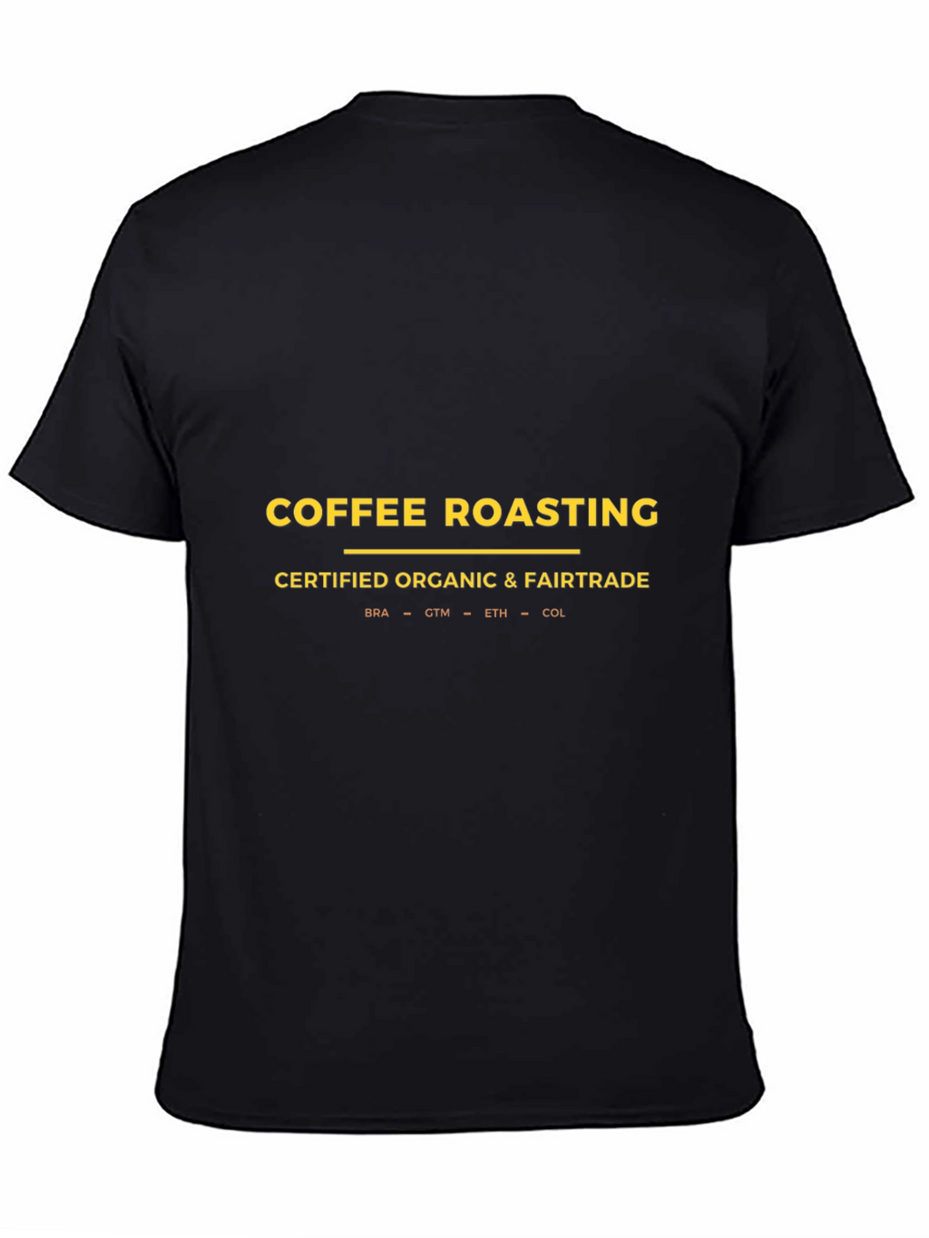 Coffee Roasting Certified Organic & Fairtrade T-Shirt