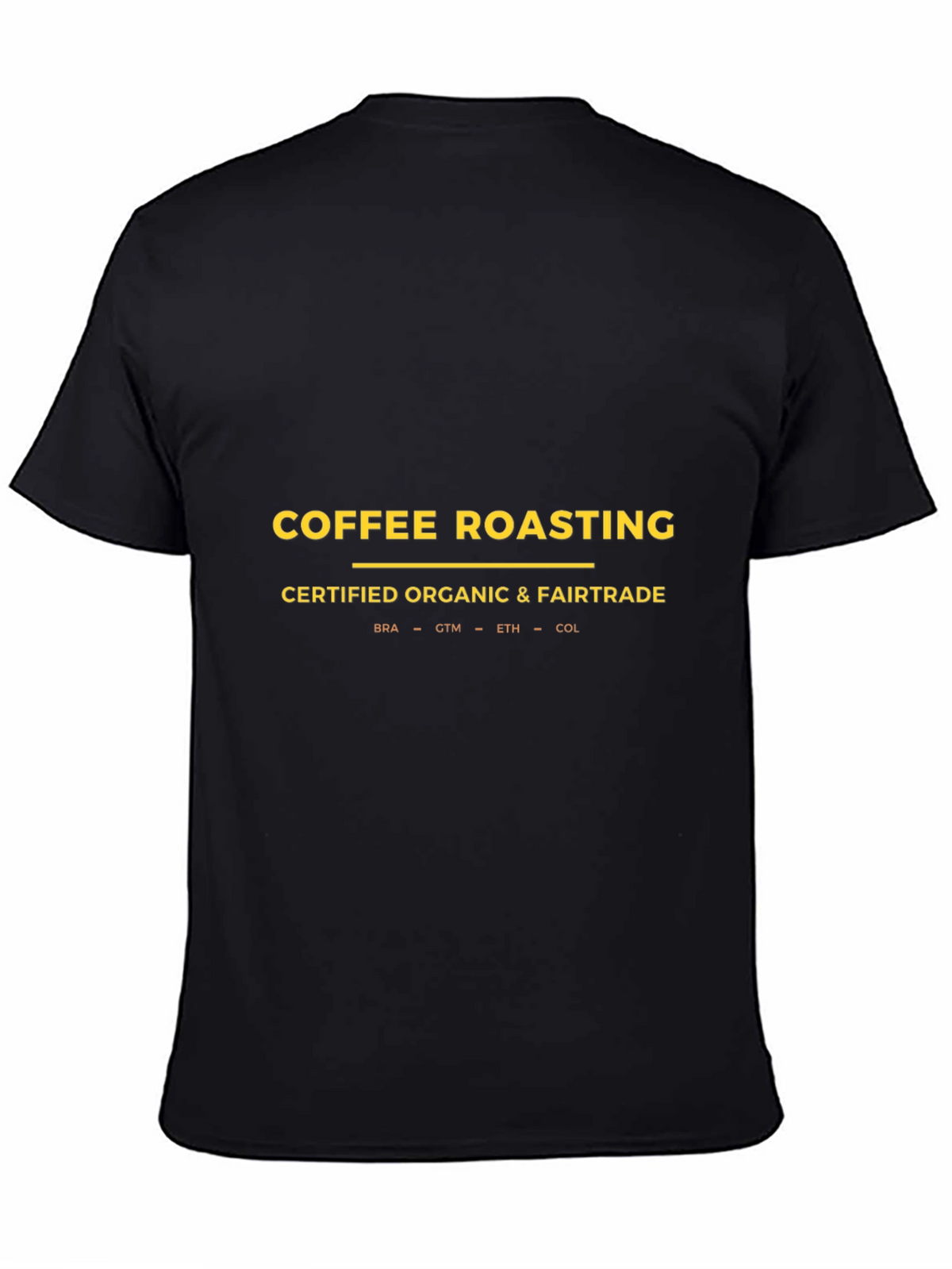 Coffee Roasting Certified Organic & Fairtrade T-Shirt