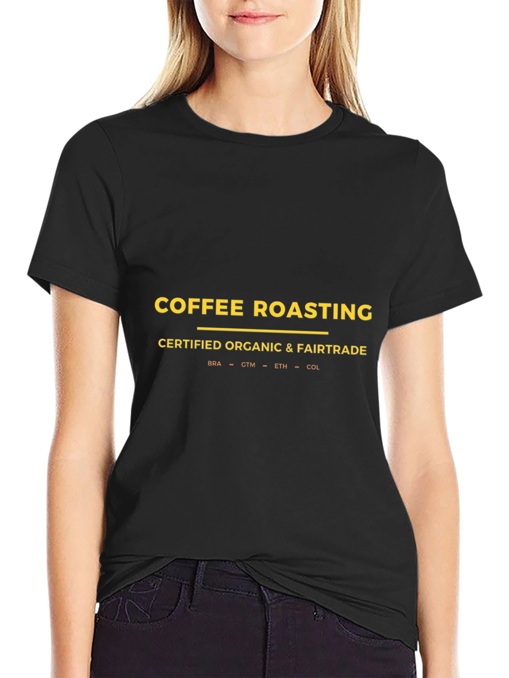 Coffee Roasting Certified Organic & Fairtrade T-Shirt