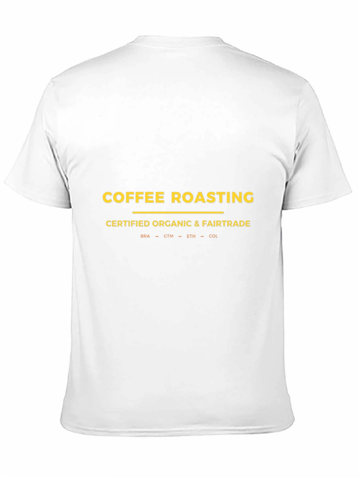 Coffee Roasting Certified Organic & Fairtrade T-Shirt