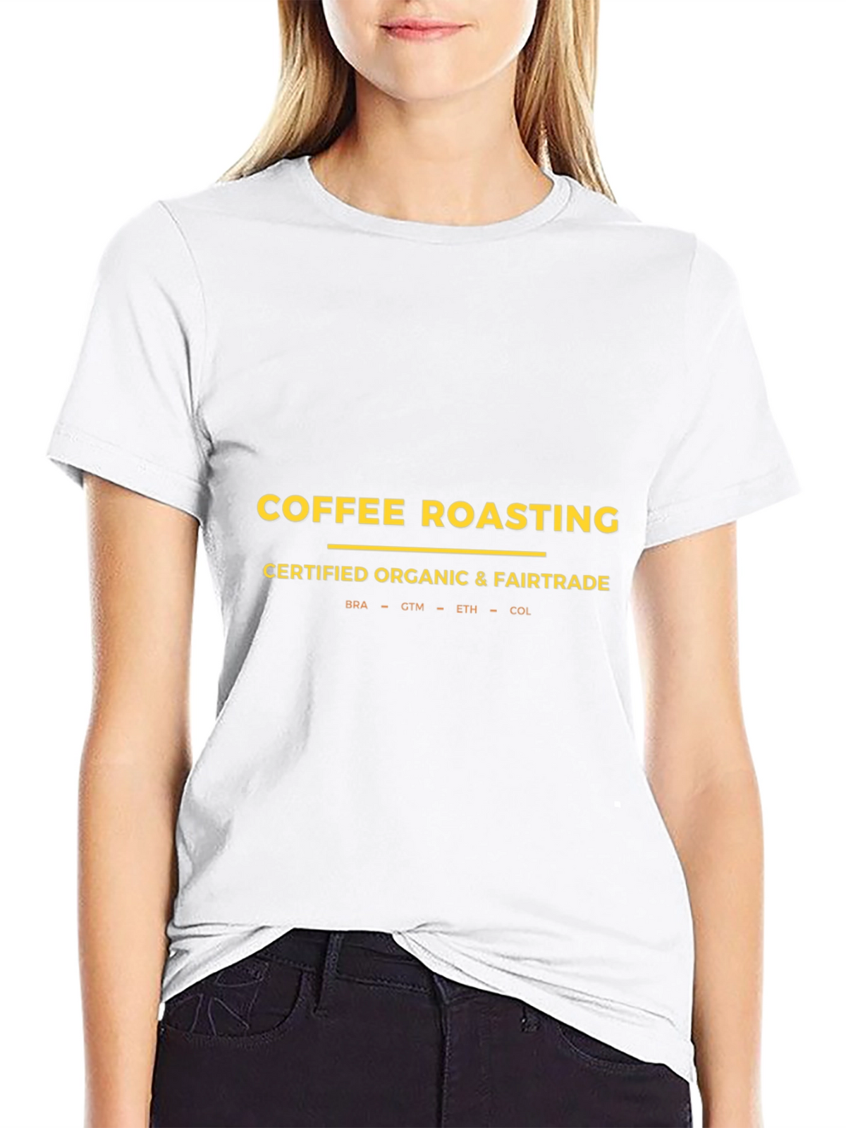 Coffee Roasting Certified Organic & Fairtrade T-Shirt