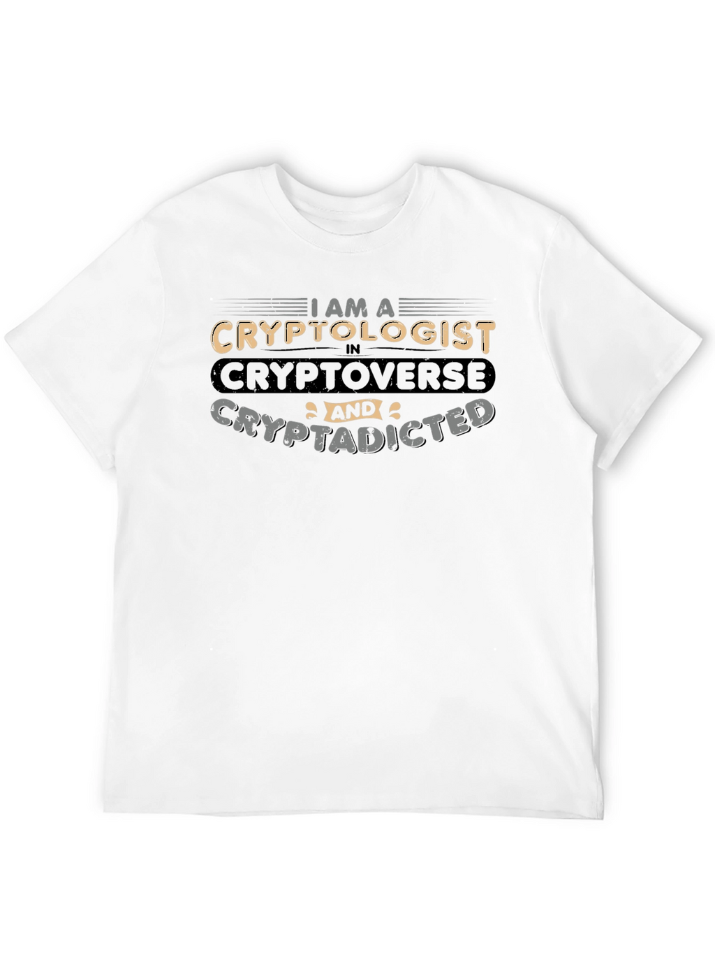 Crypto Humor Graphic T-Shirt