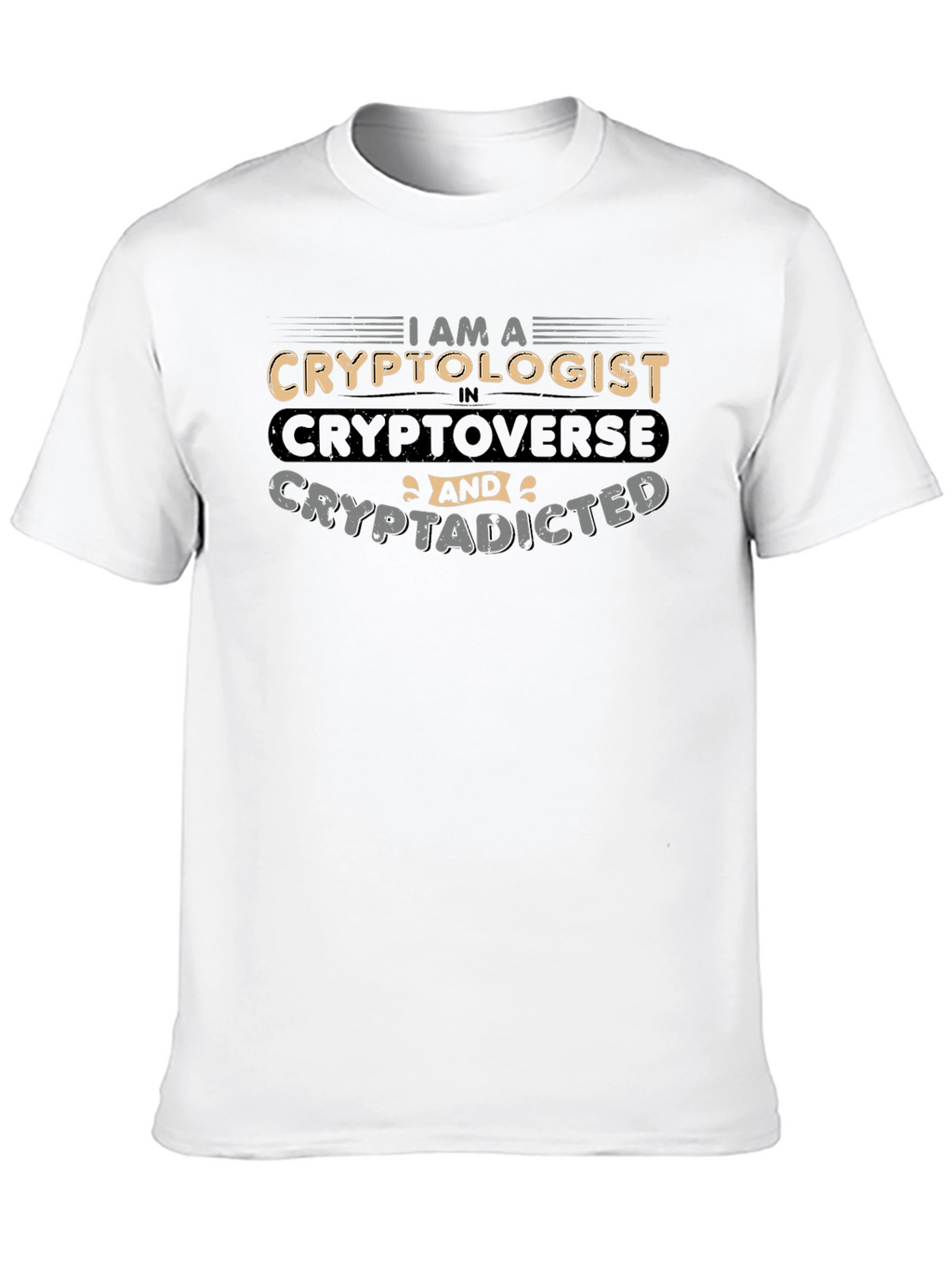 Crypto Humor Graphic T-Shirt