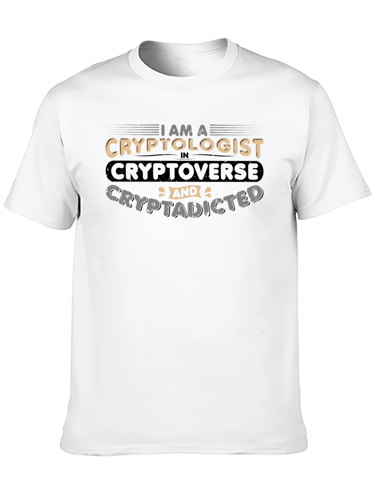 Crypto Humor Graphic T-Shirt