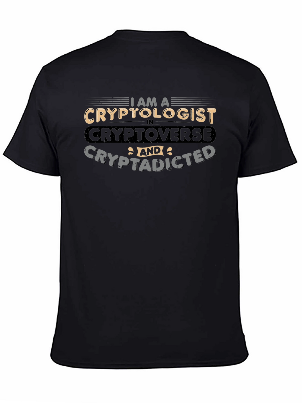 Crypto Humor Graphic T-Shirt