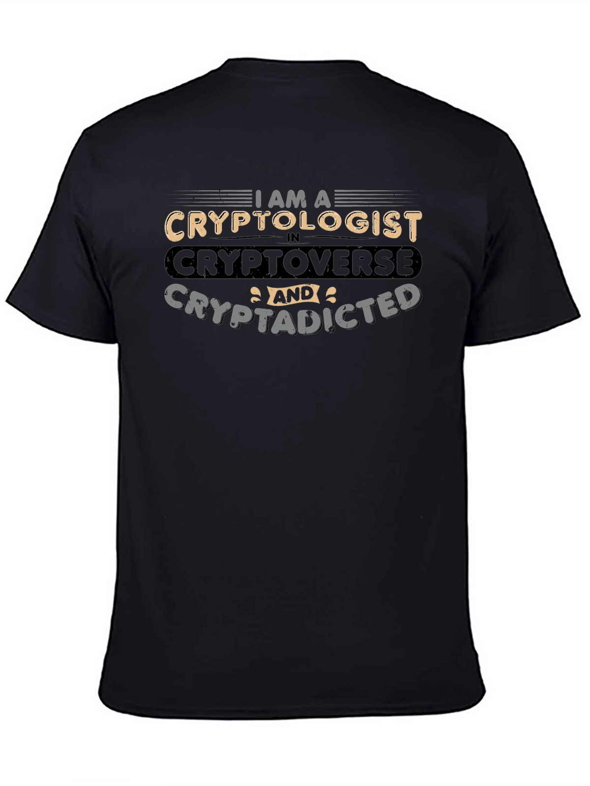 Crypto Humor Graphic T-Shirt