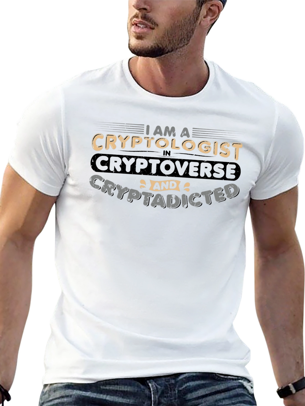 Crypto Humor Graphic T-Shirt