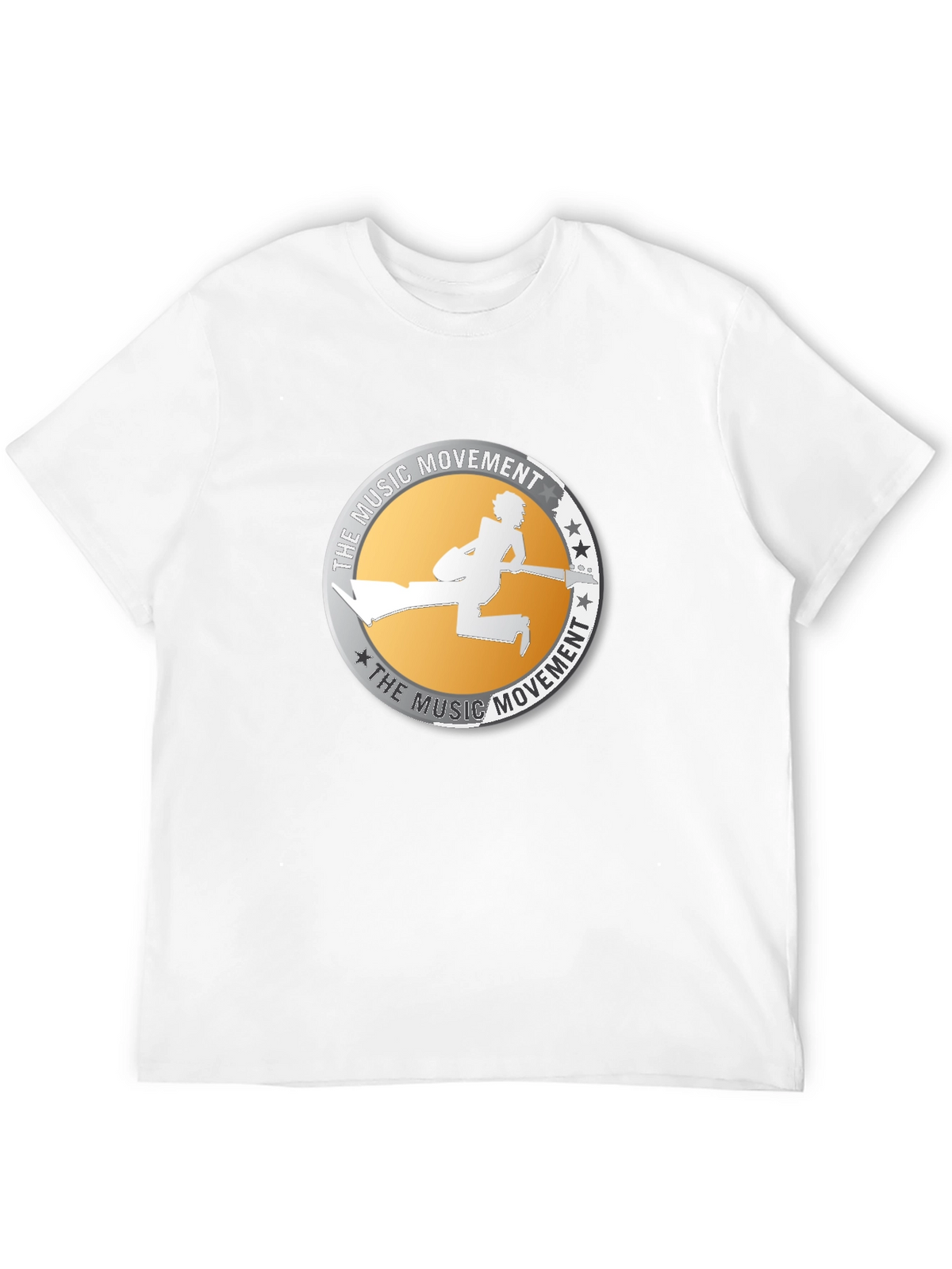 Music Movement Graphic Black T-Shirt