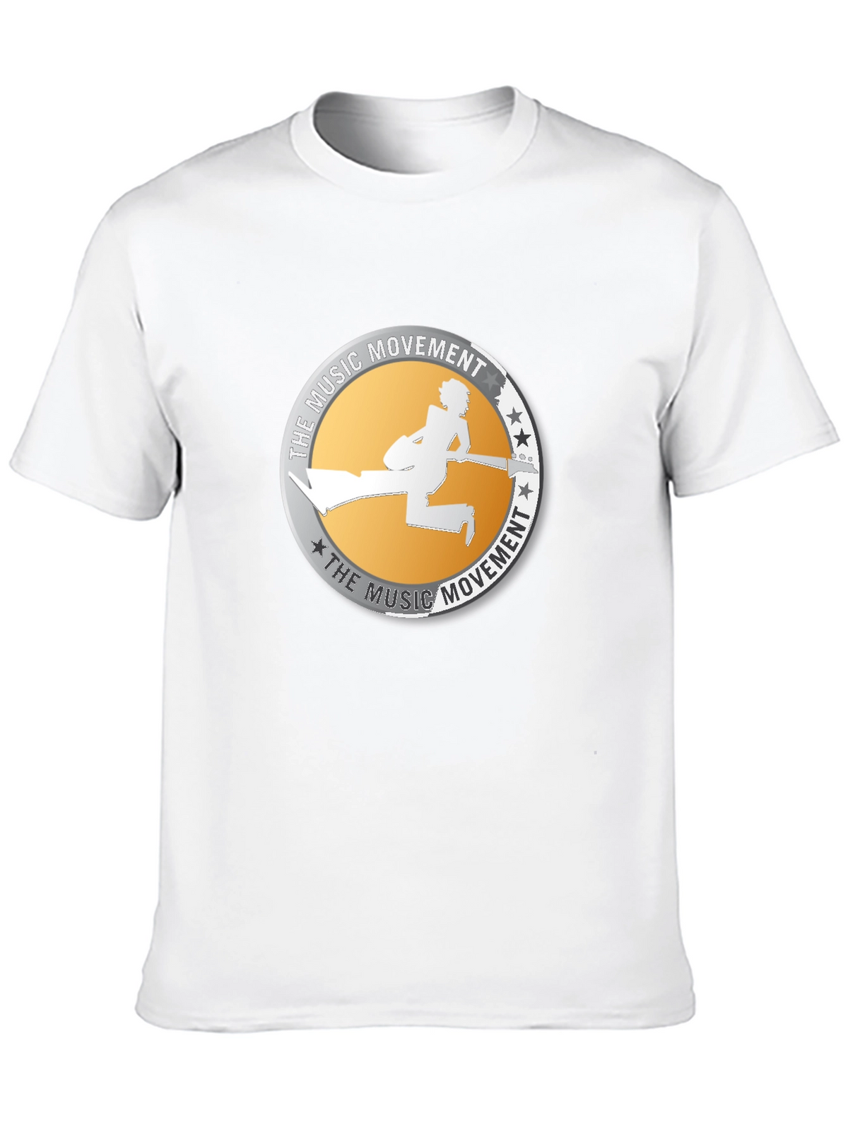 Music Movement Graphic Black T-Shirt