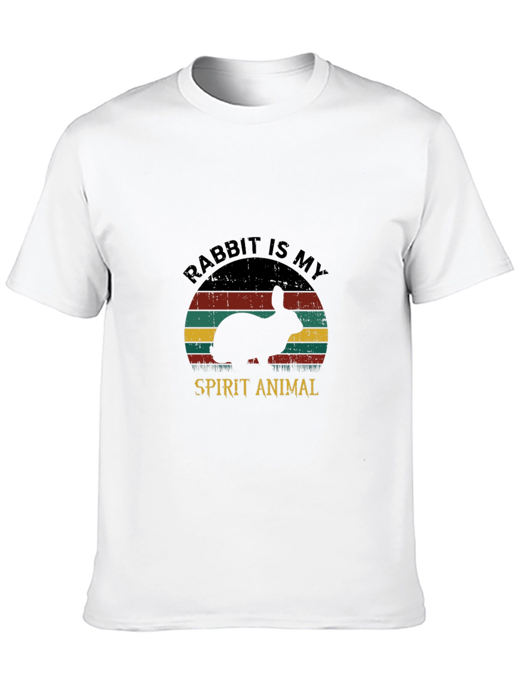 Rabbit Spirit Animal Graphic Tee
