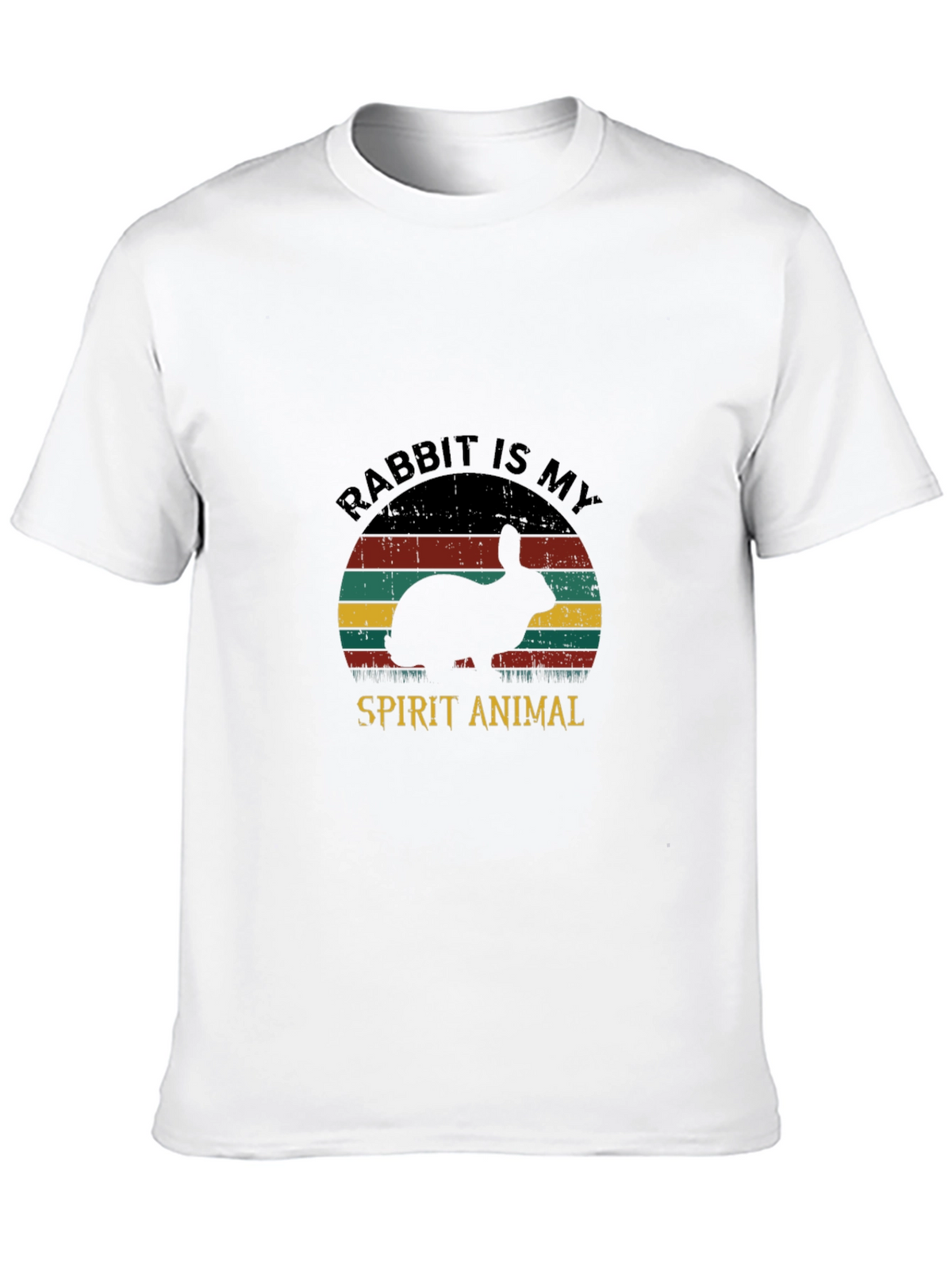 Rabbit Spirit Animal Graphic Tee