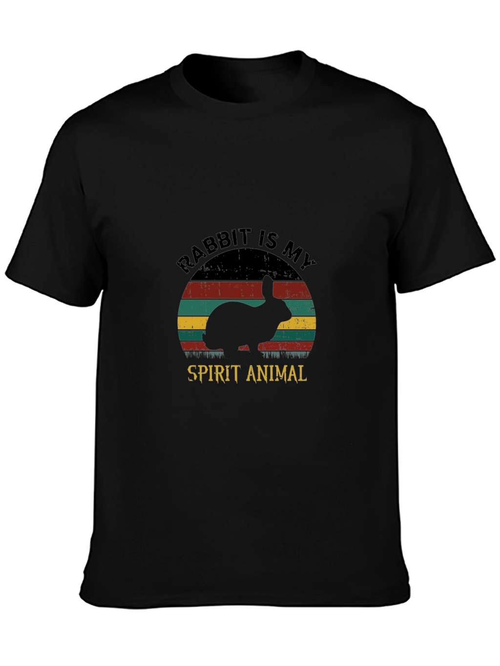 Rabbit Spirit Animal Graphic Tee