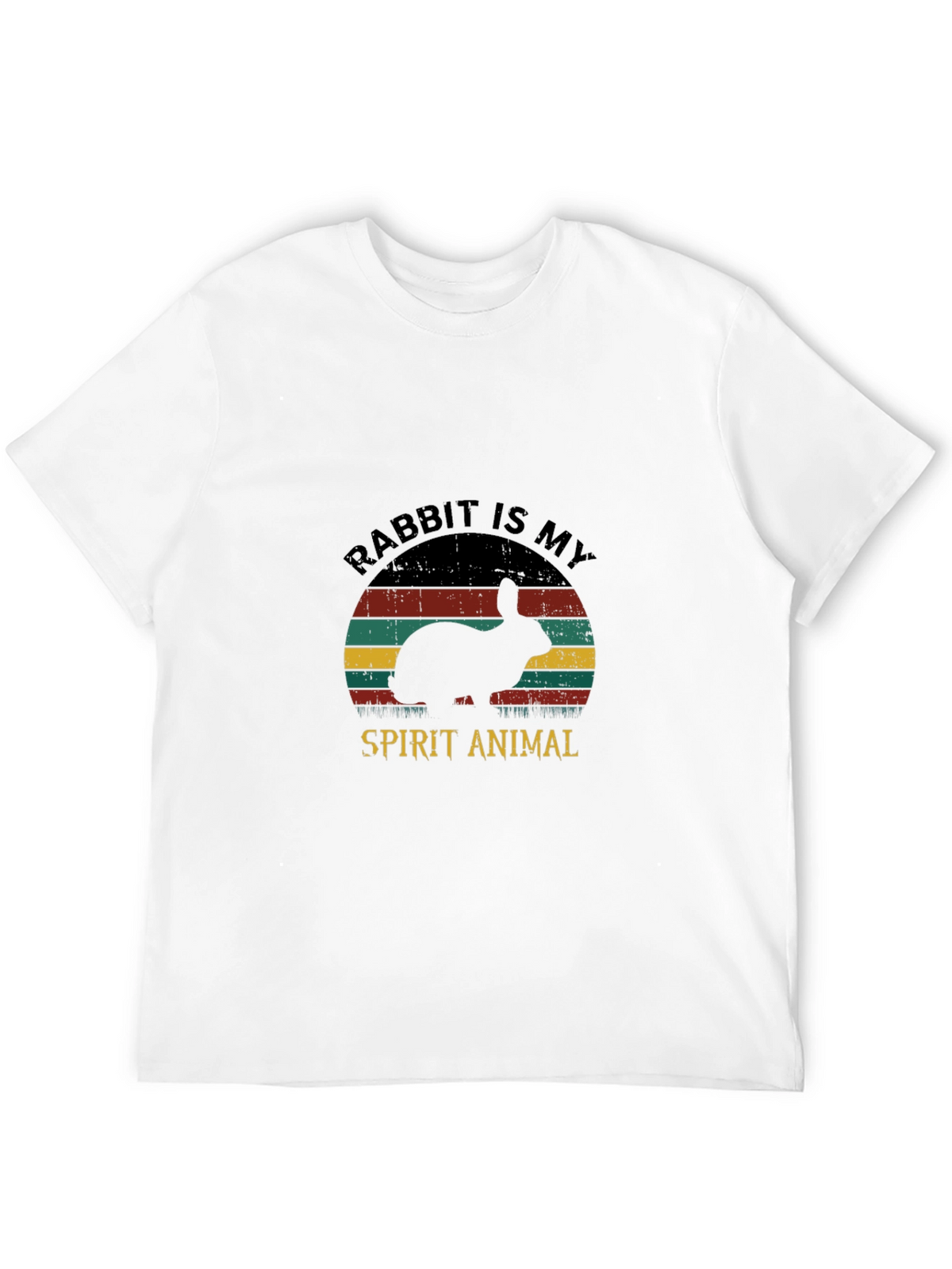 Rabbit Spirit Animal Graphic Tee