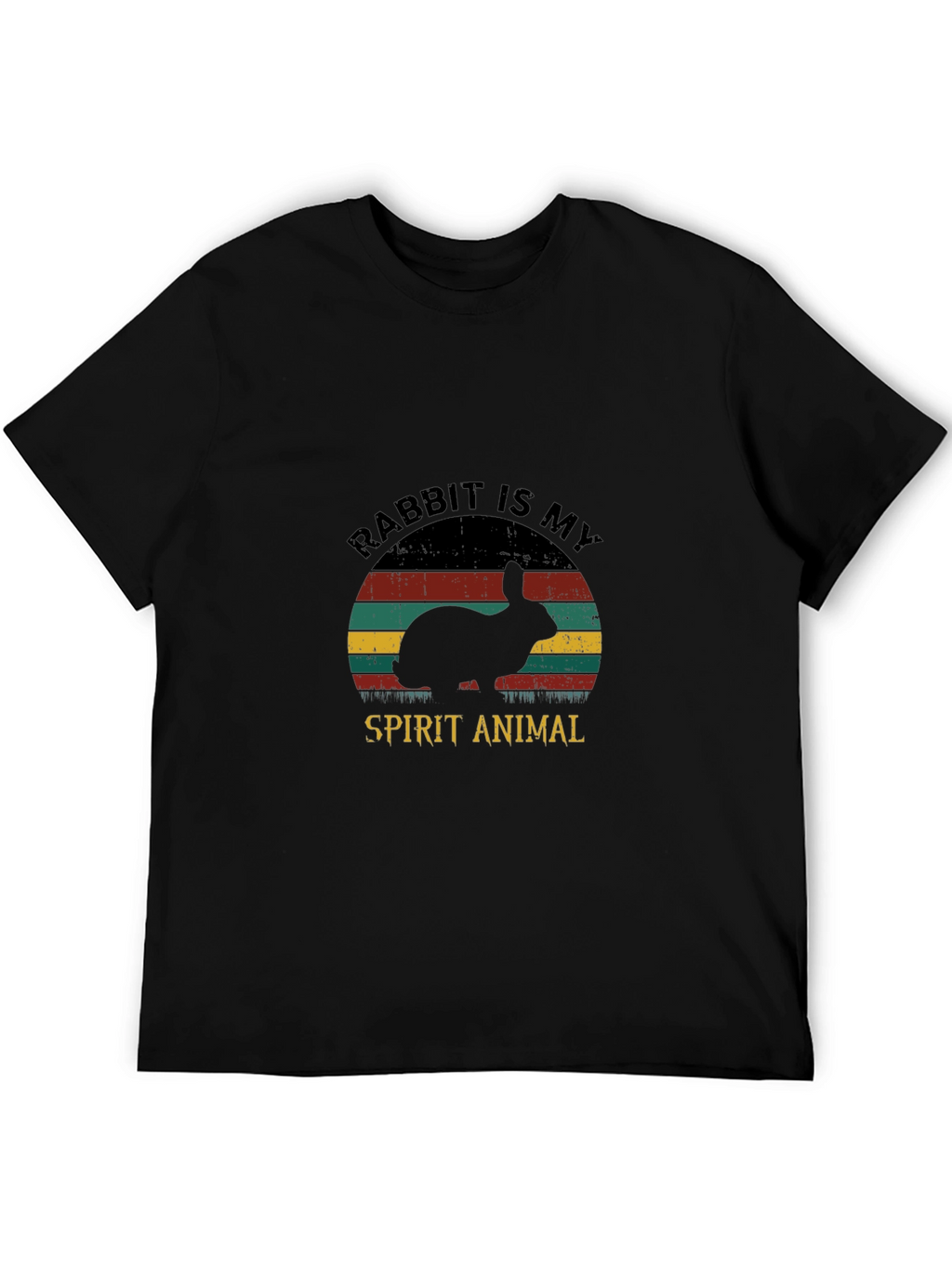 Rabbit Spirit Animal Graphic Tee