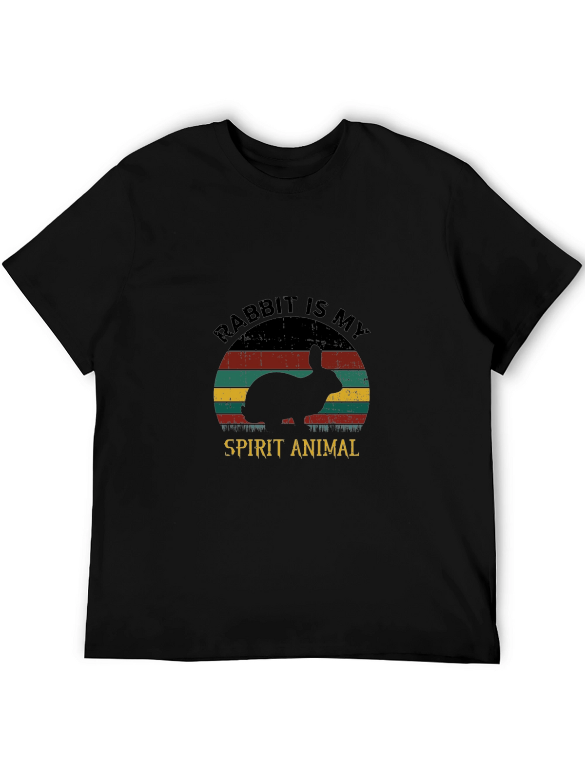 Rabbit Spirit Animal Graphic Tee