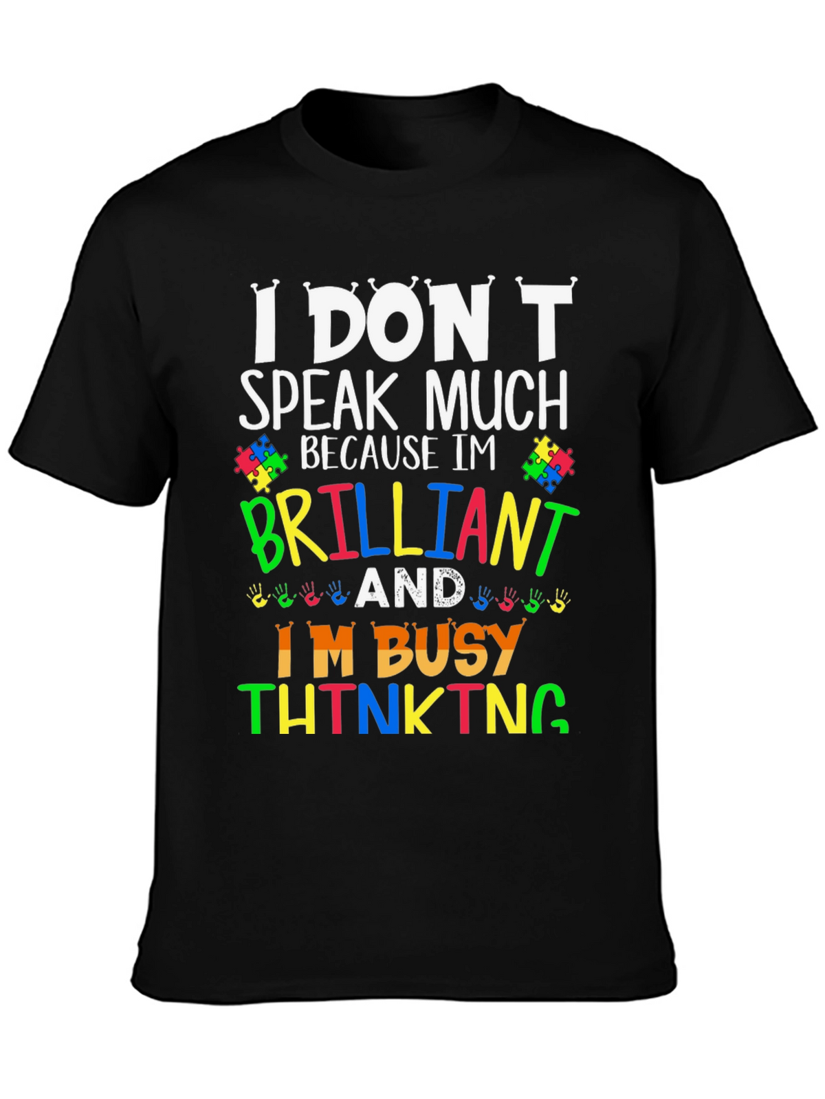 Brilliant Thinking Autism Awareness T-Shirt
