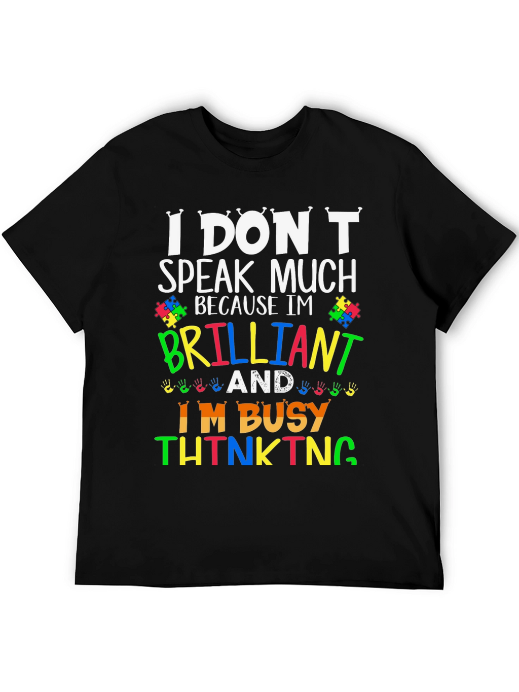 Brilliant Thinking Autism Awareness T-Shirt
