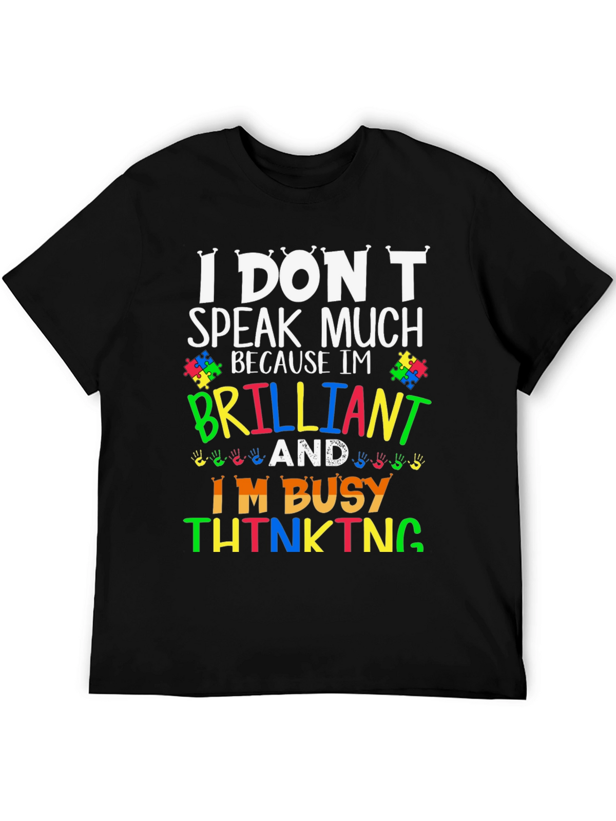 Brilliant Thinking Autism Awareness T-Shirt