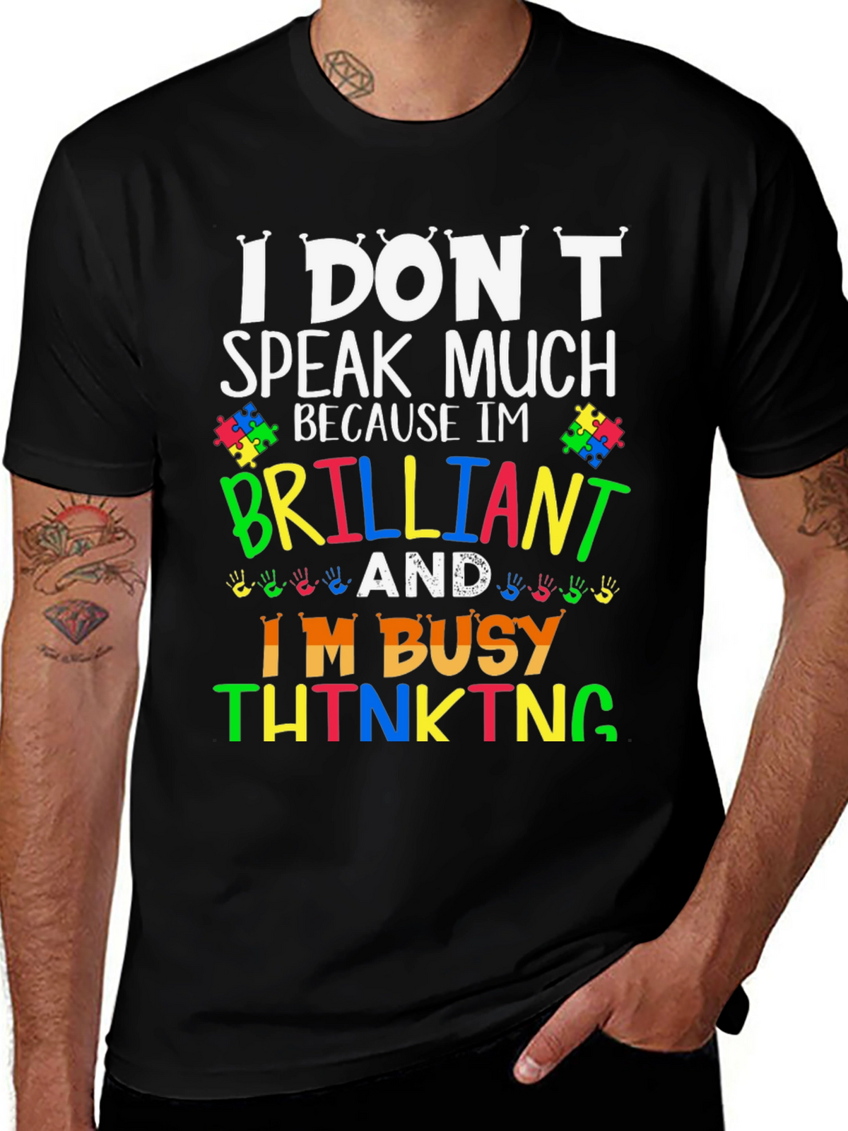 Brilliant Thinking Autism Awareness T-Shirt