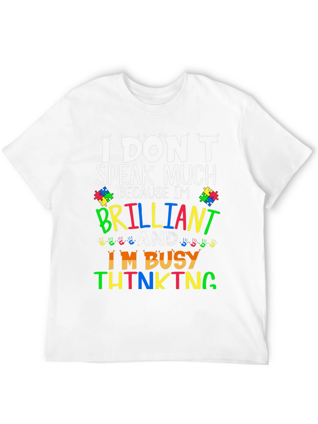 Brilliant Thinking Autism Awareness T-Shirt