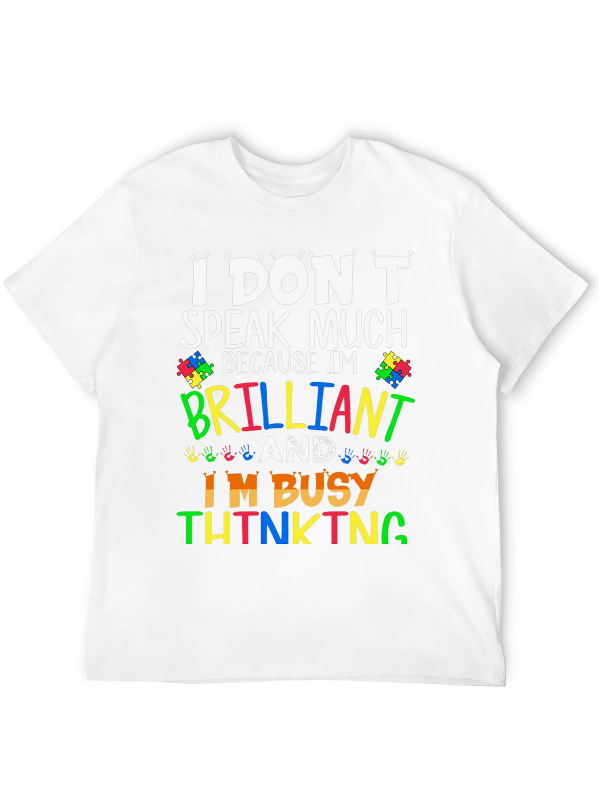 Brilliant Thinking Autism Awareness T-Shirt