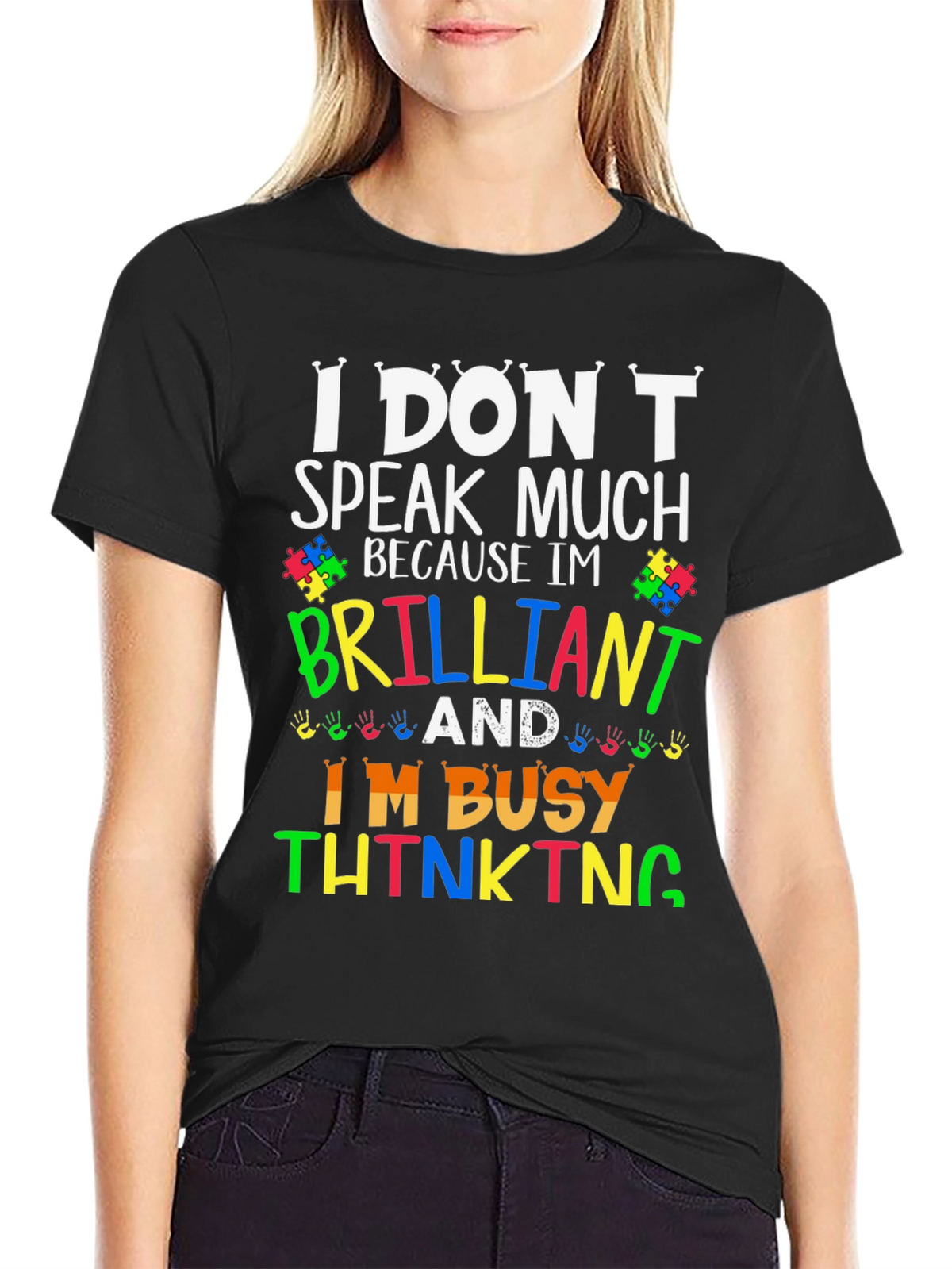 Brilliant Thinking Autism Awareness T-Shirt