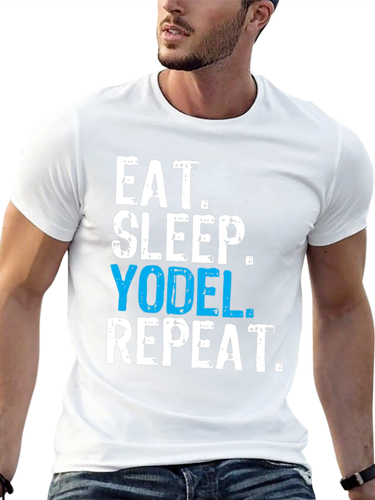 Eat Sleep Yodel Repeat T-Shirt