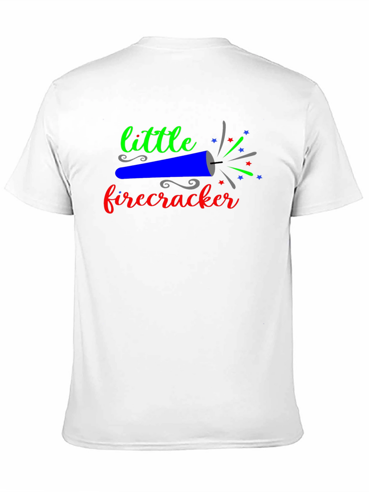 Little Firecracker Graphic Tee - Black