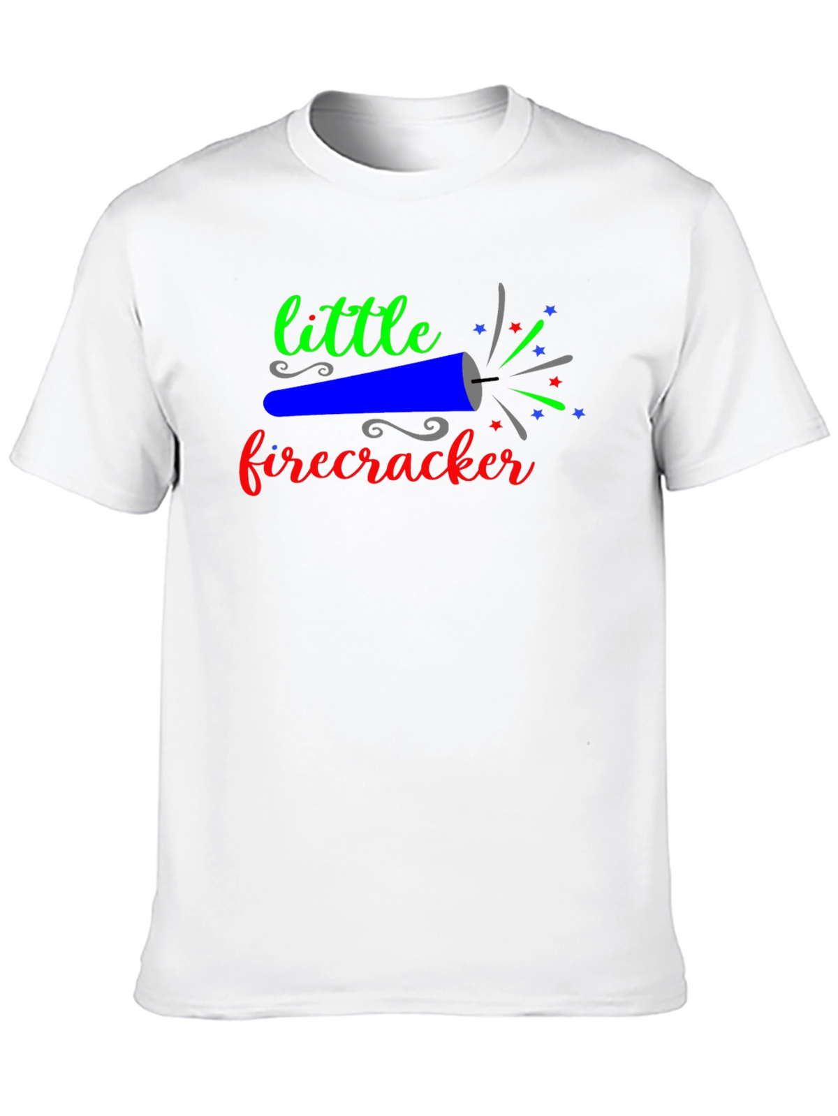 Little Firecracker Graphic Tee - Black