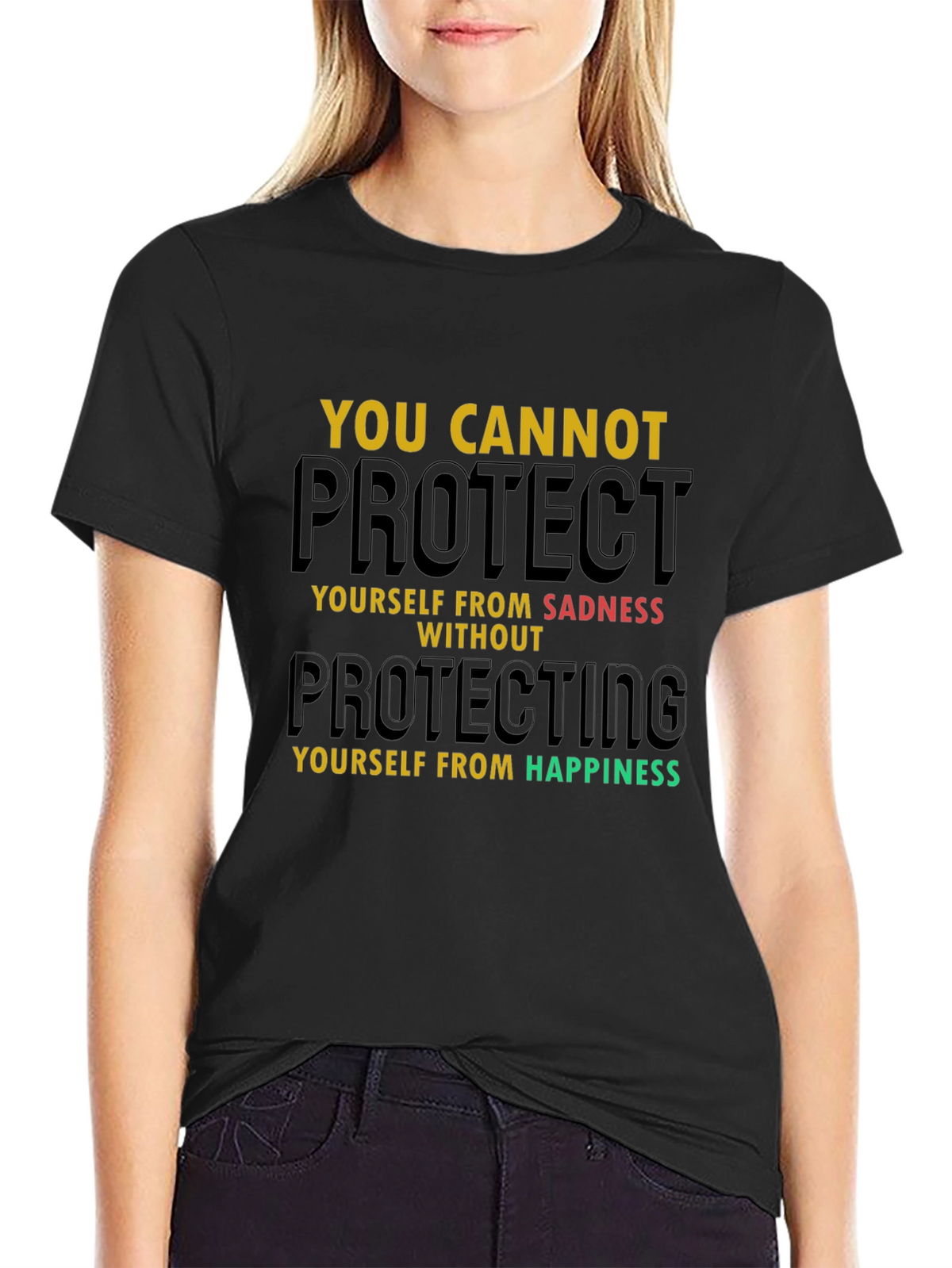 Inspirational Graphic Tee - Protect Yourself T-Shirt