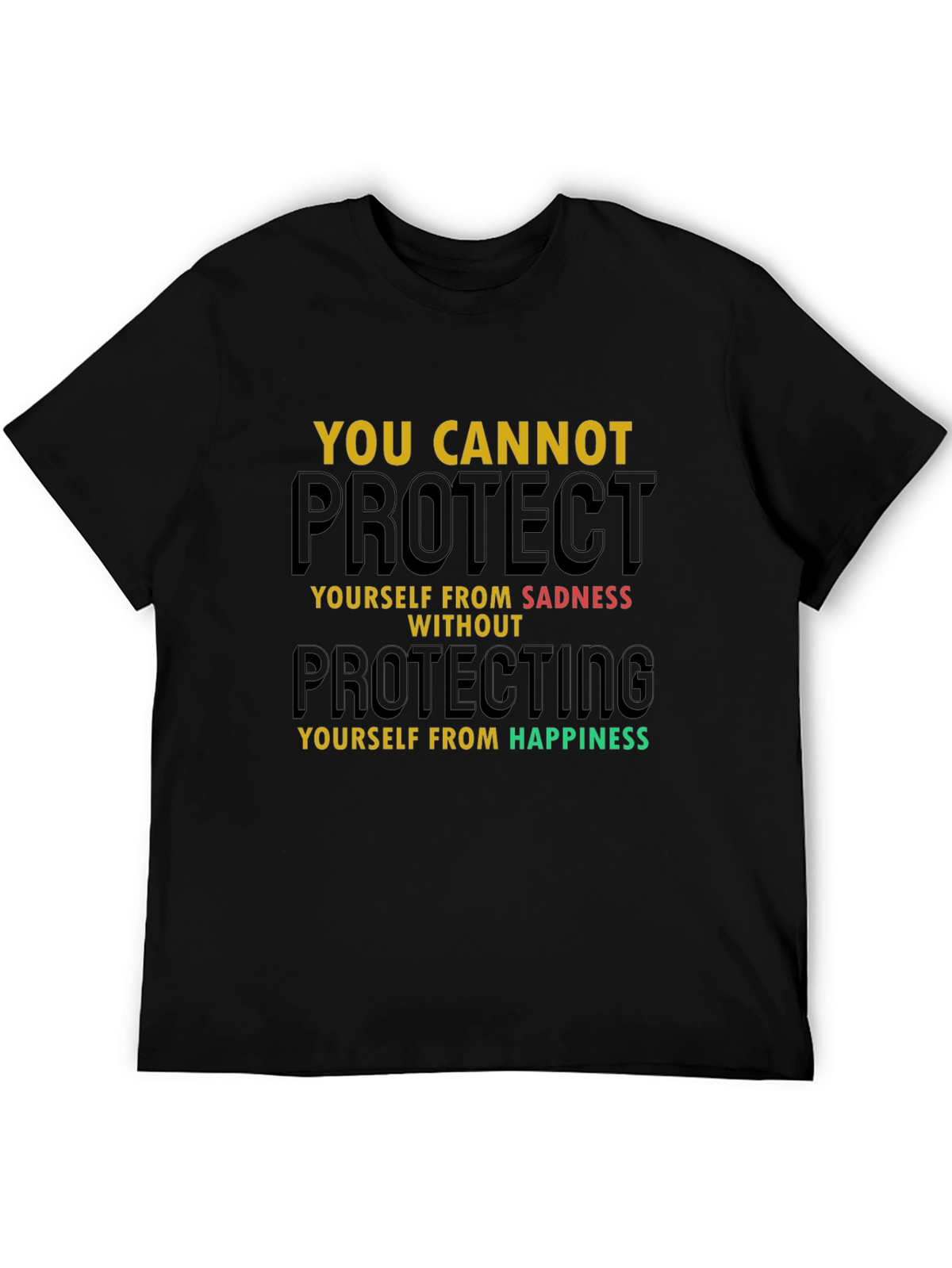 Inspirational Graphic Tee - Protect Yourself T-Shirt